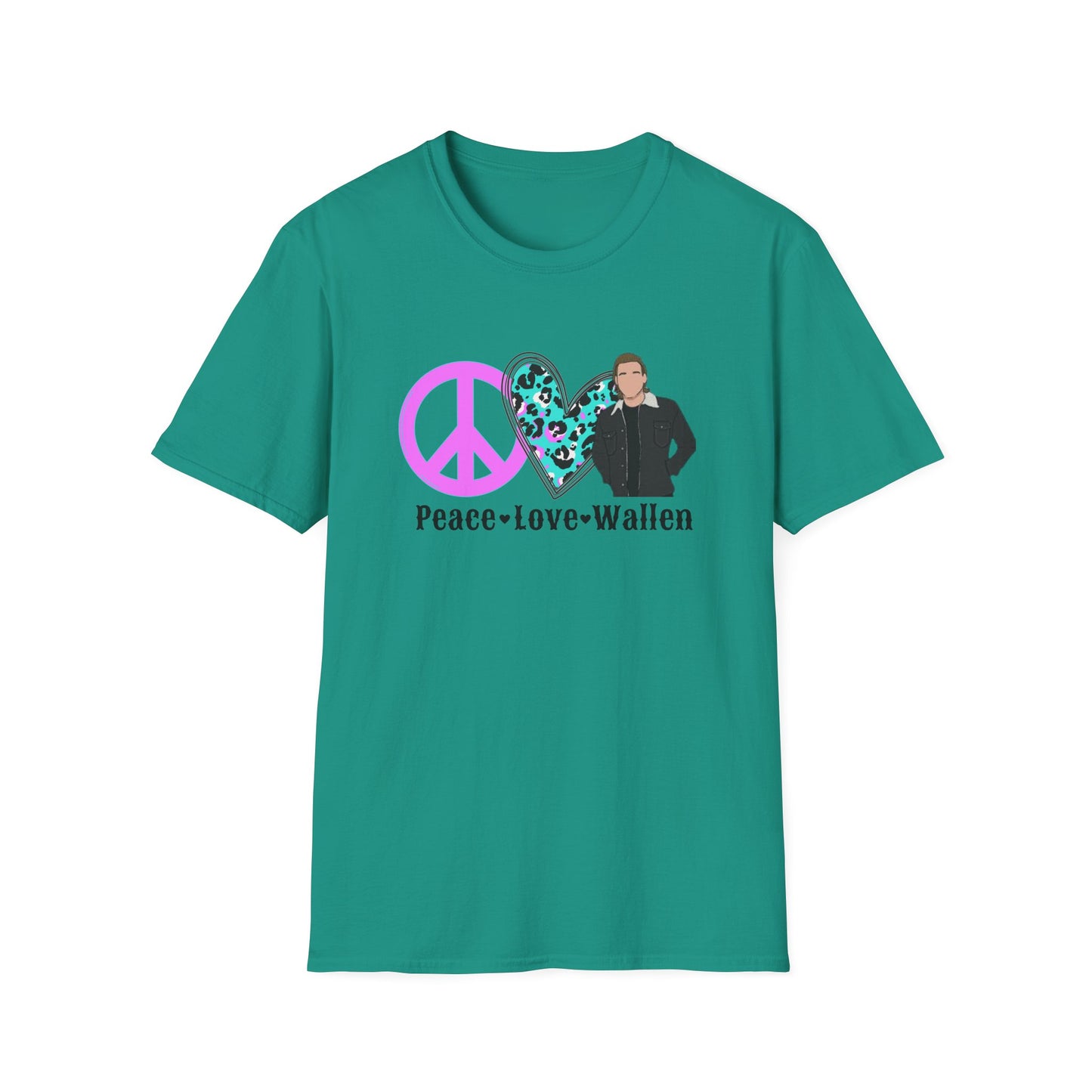 Peace Love Wallen - Unisex Softstyle T-Shirt