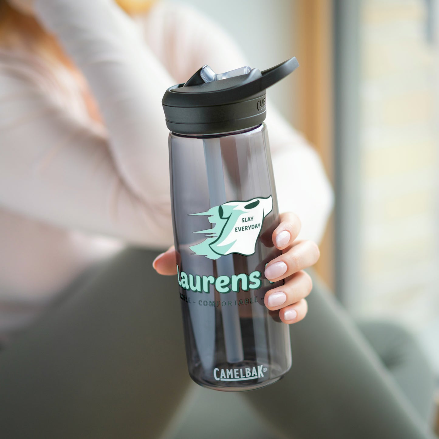 Custom Water bottle (Laurens Tees as example) - CamelBak Eddy®  Water Bottle, 20oz\25oz