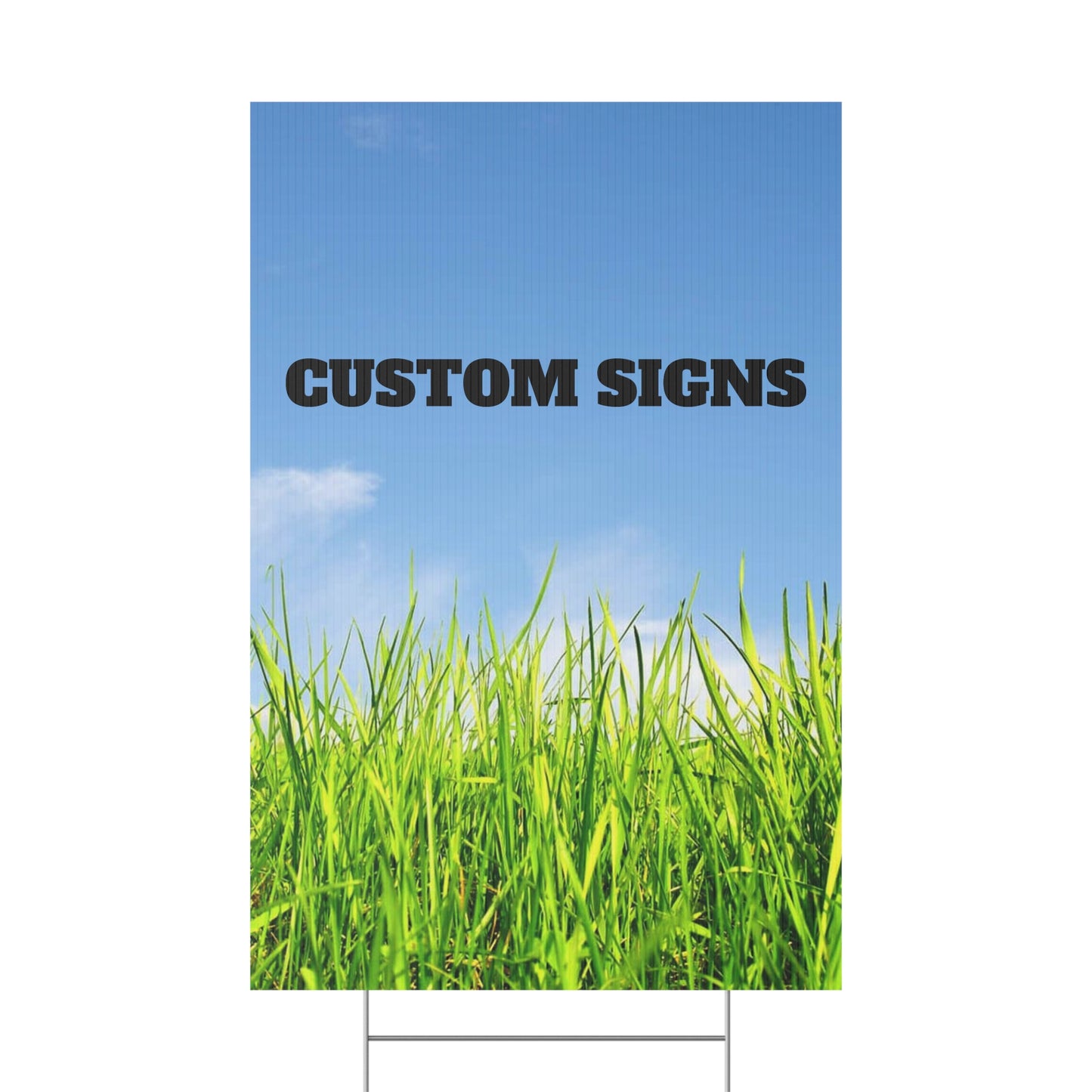 Custom - Plastic Yard Sign