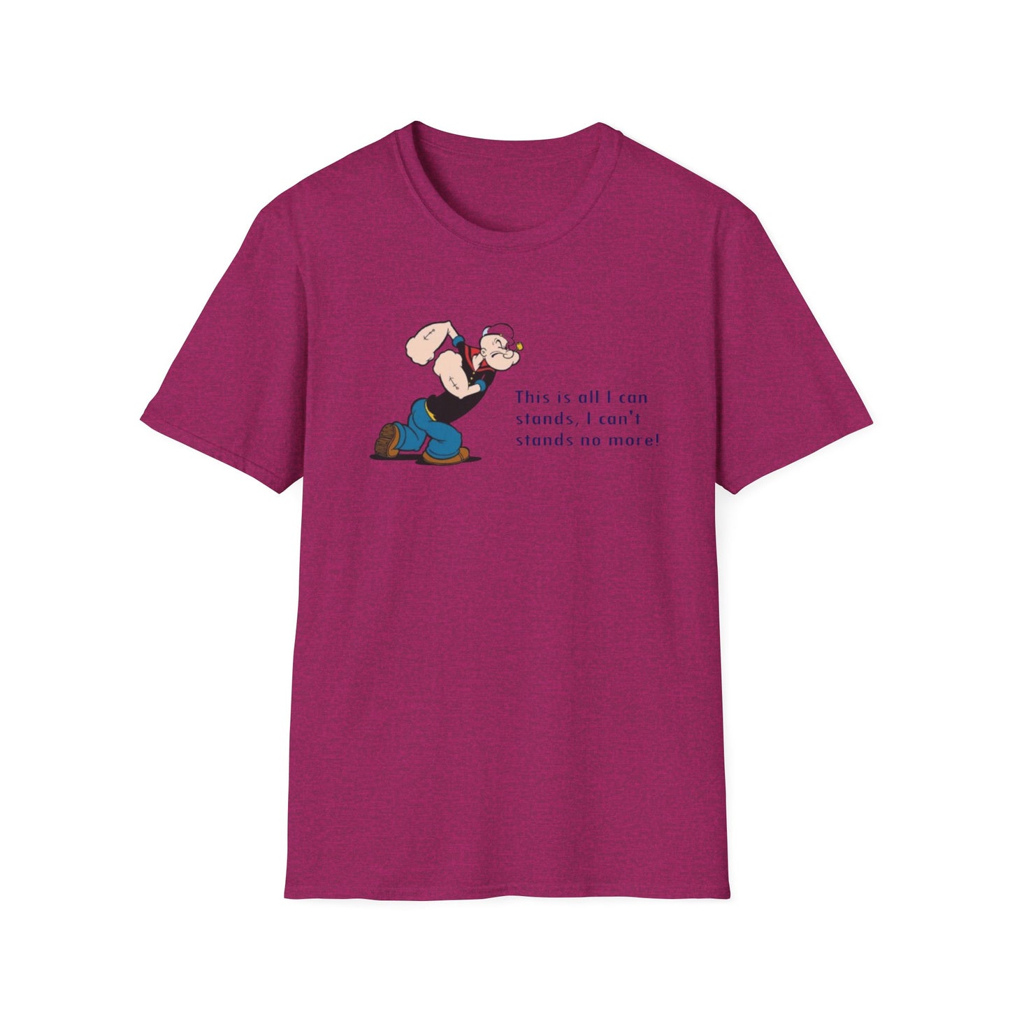 Popeye - Unisex Softstyle T-Shirt | Comfortable Everyday Wear | Perfect for Casual Outings