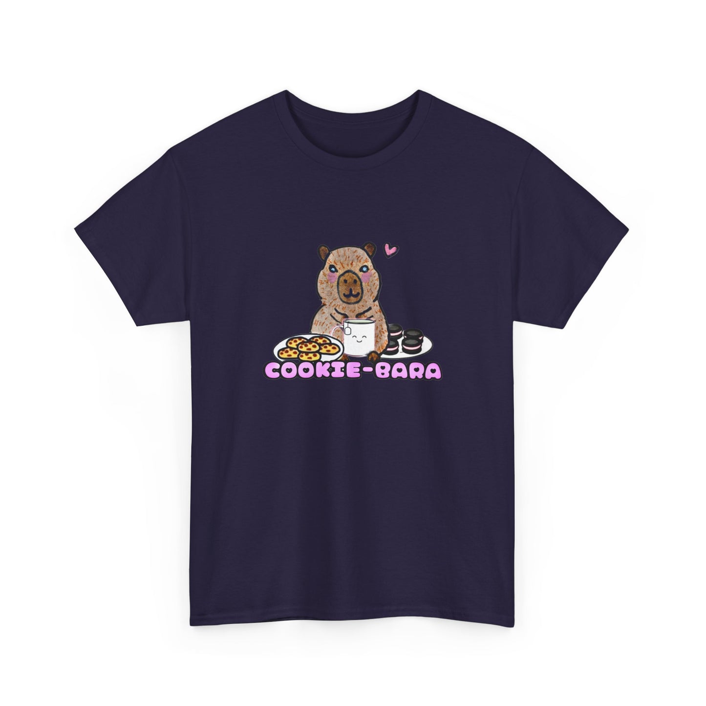 Cookie-bara unisex Heavy Cotton Tee - Sweet Treats T-Shirt