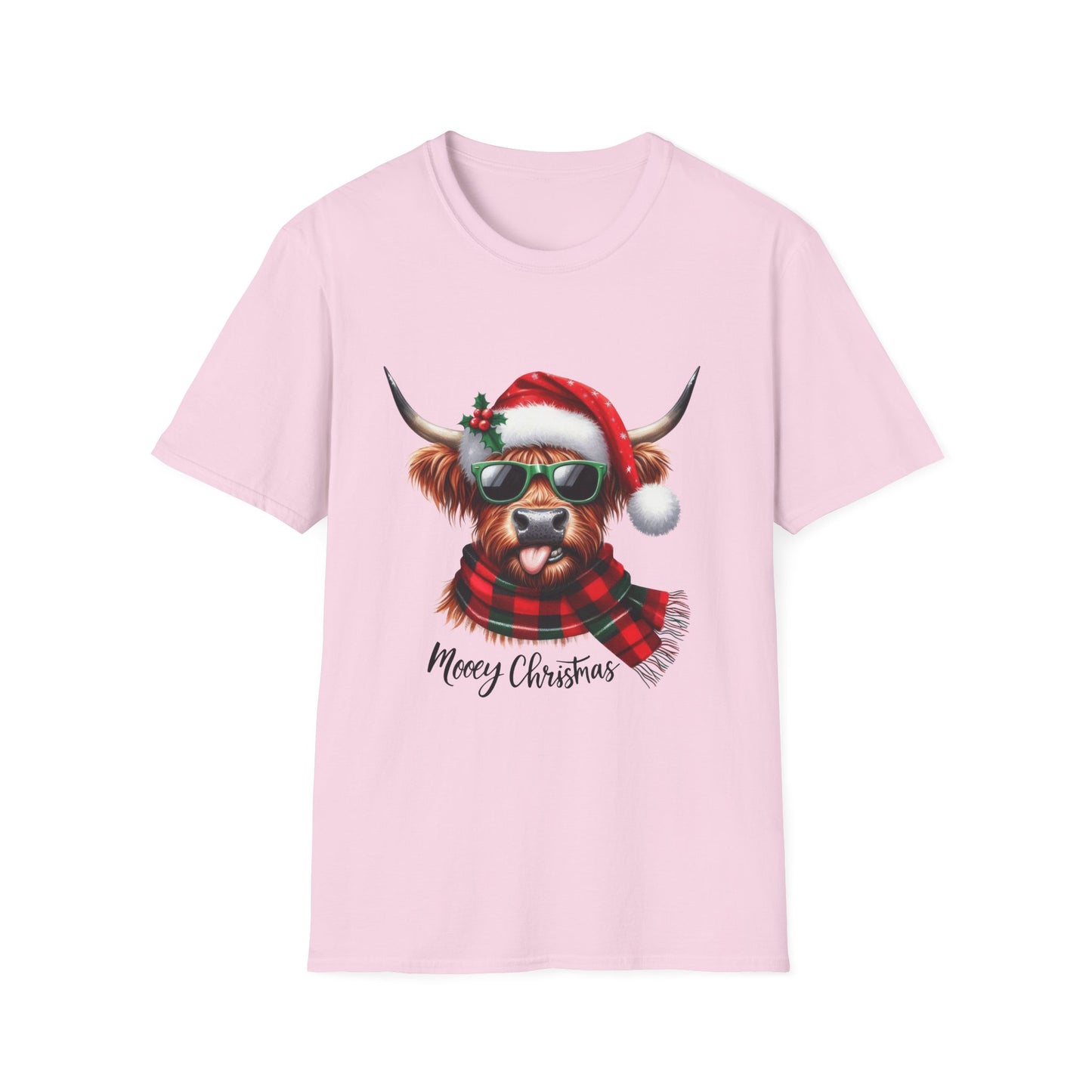 Mooey Christmas - Unisex Softstyle T-Shirt