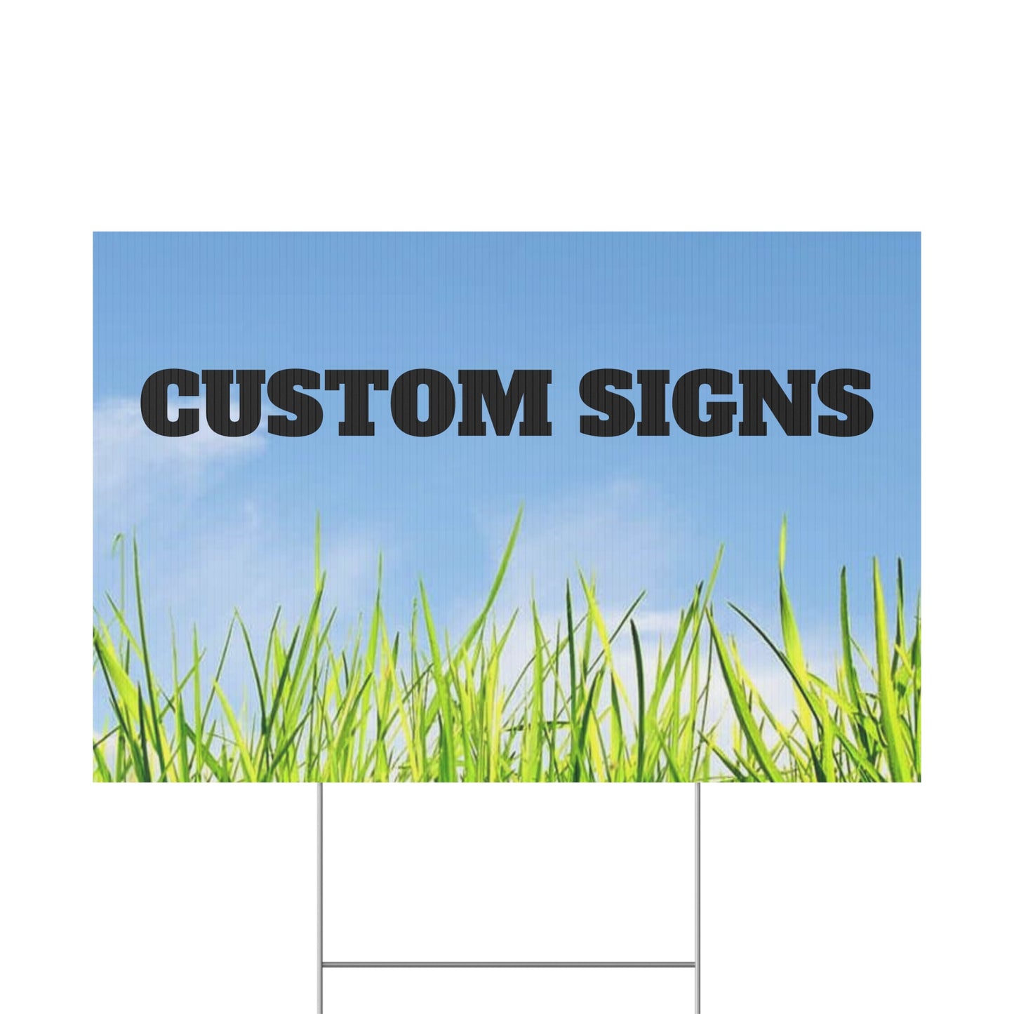 Custom - Plastic Yard Sign