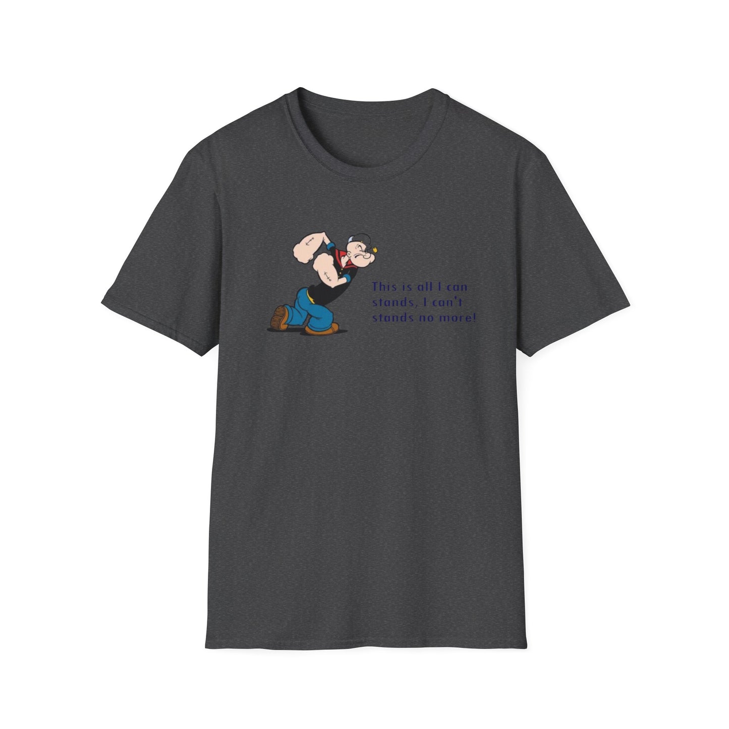 Popeye - Unisex Softstyle T-Shirt | Comfortable Everyday Wear | Perfect for Casual Outings