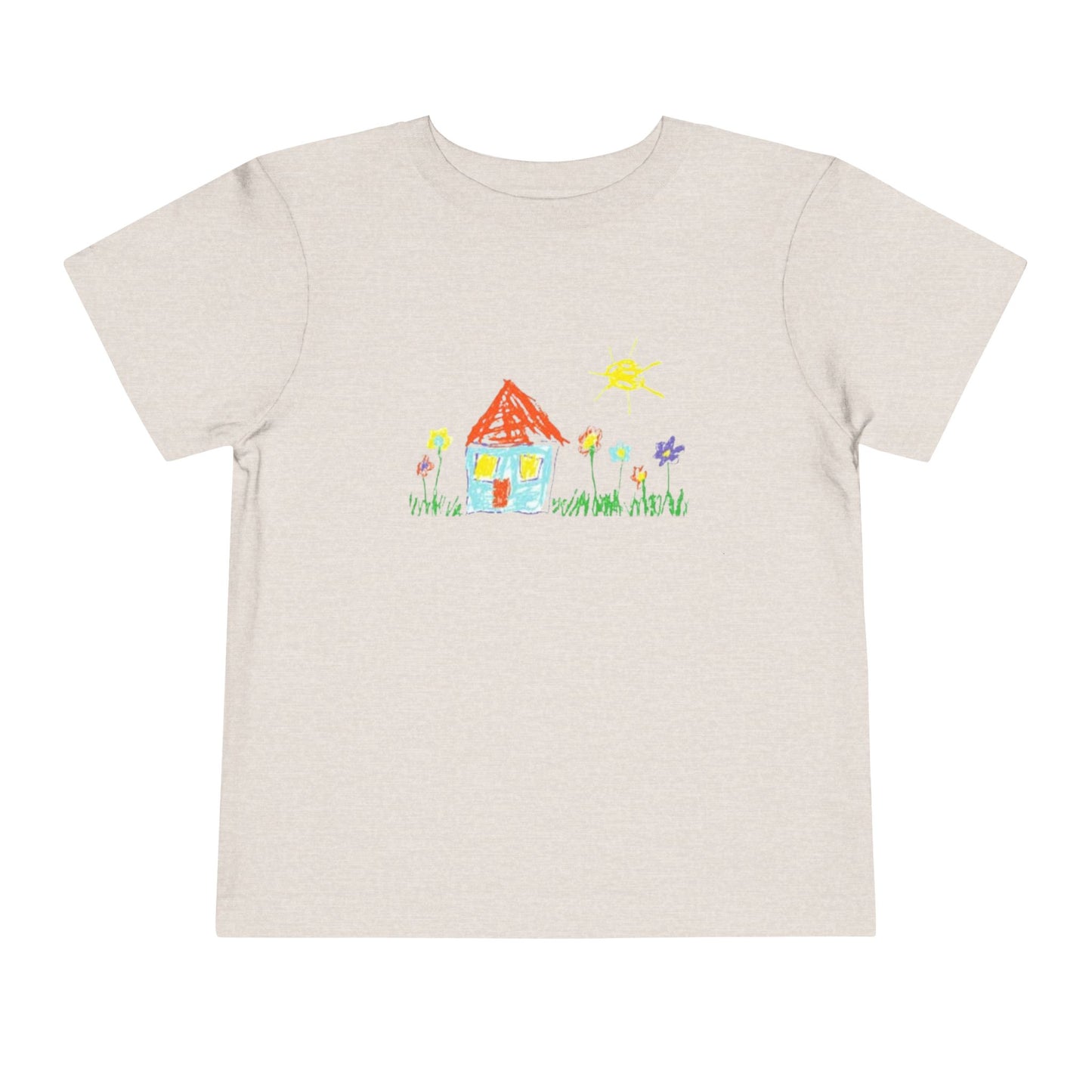 Your Childs Art on a Shirt - Toddler Short Sleeve Tee