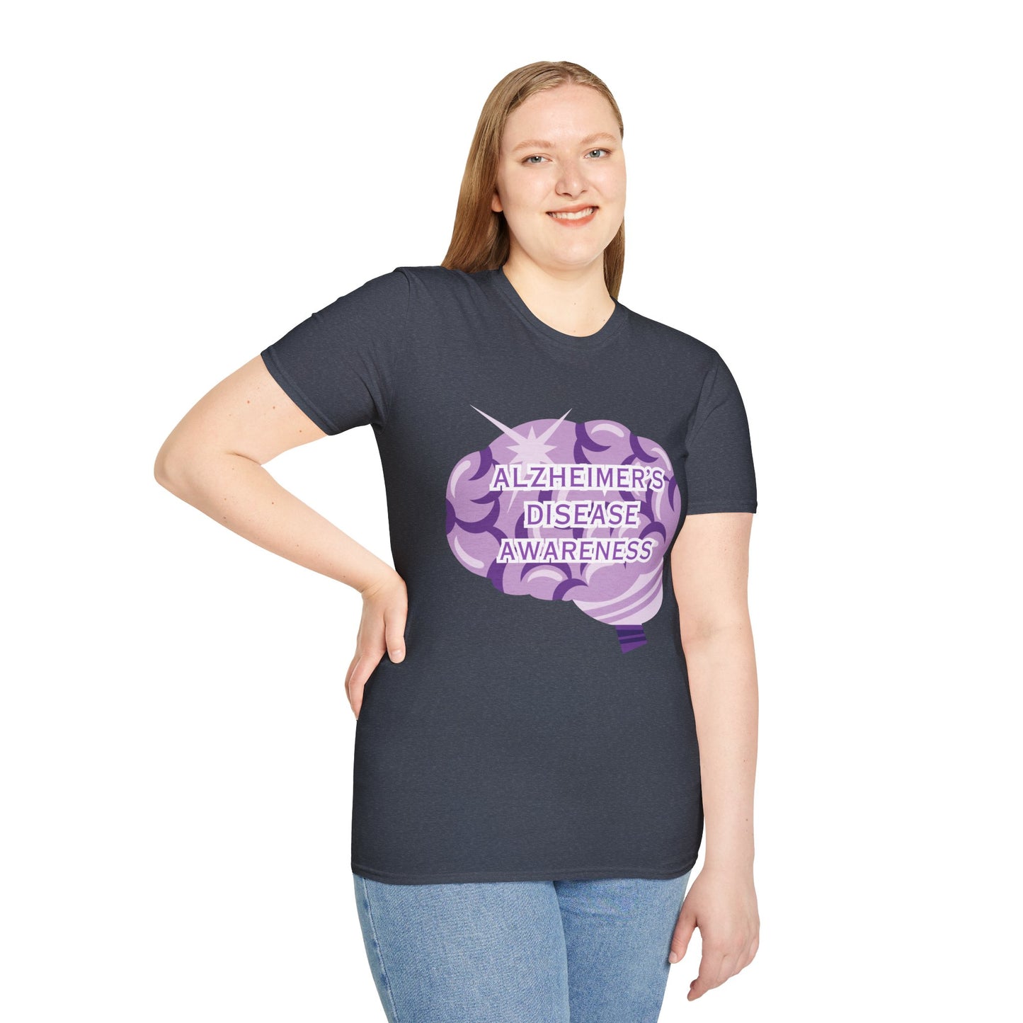 Alzheimer's Disease Awareness - Unisex Softstyle T-Shirt