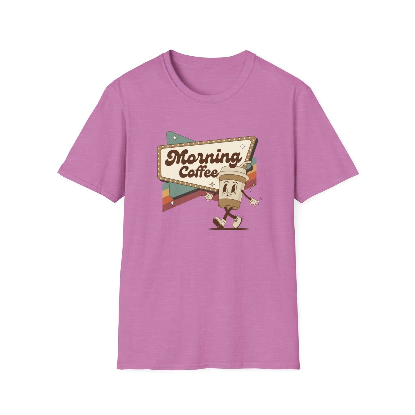 Morning Coffee - Unisex Softstyle T-Shirt