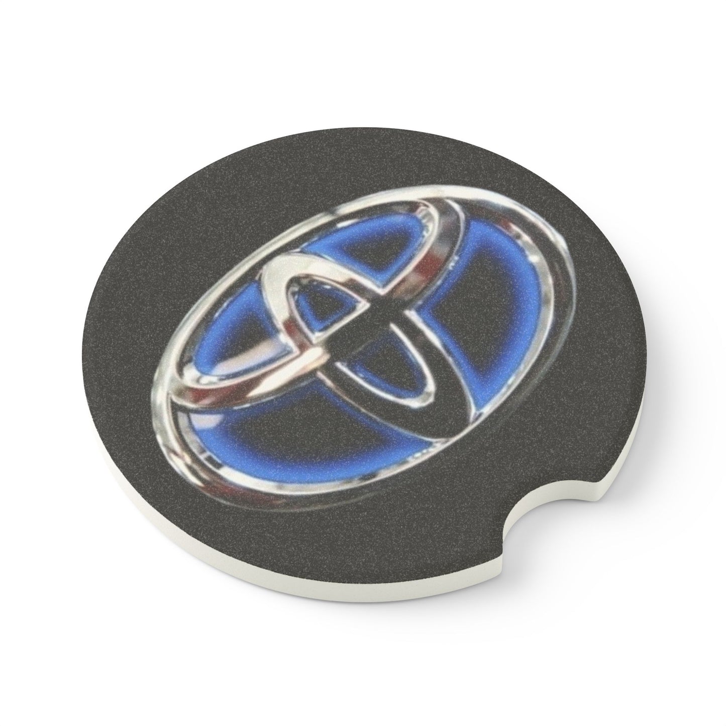 Toyota HEV Logo - Soapstone Car Coaster