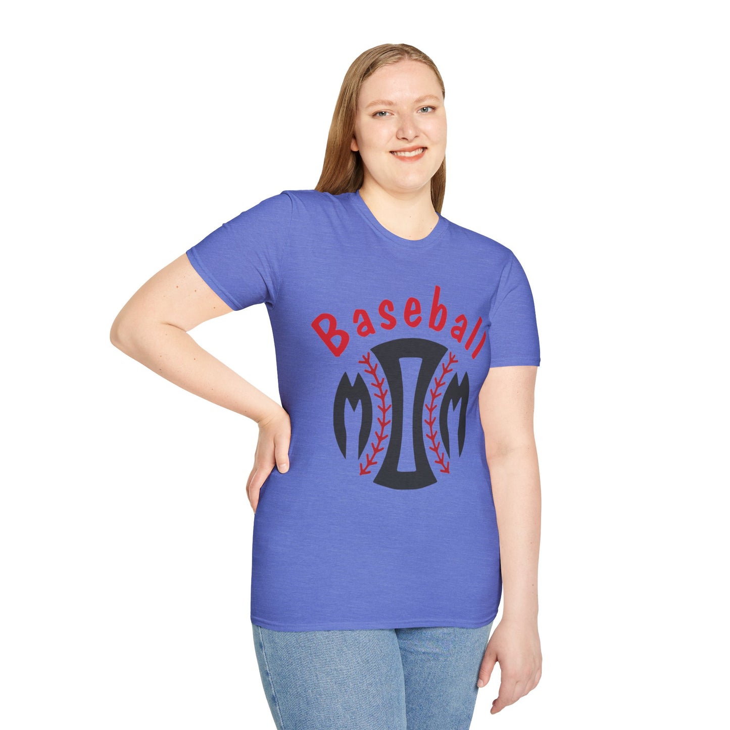 Baseball Mom - Unisex Softstyle T-Shirt