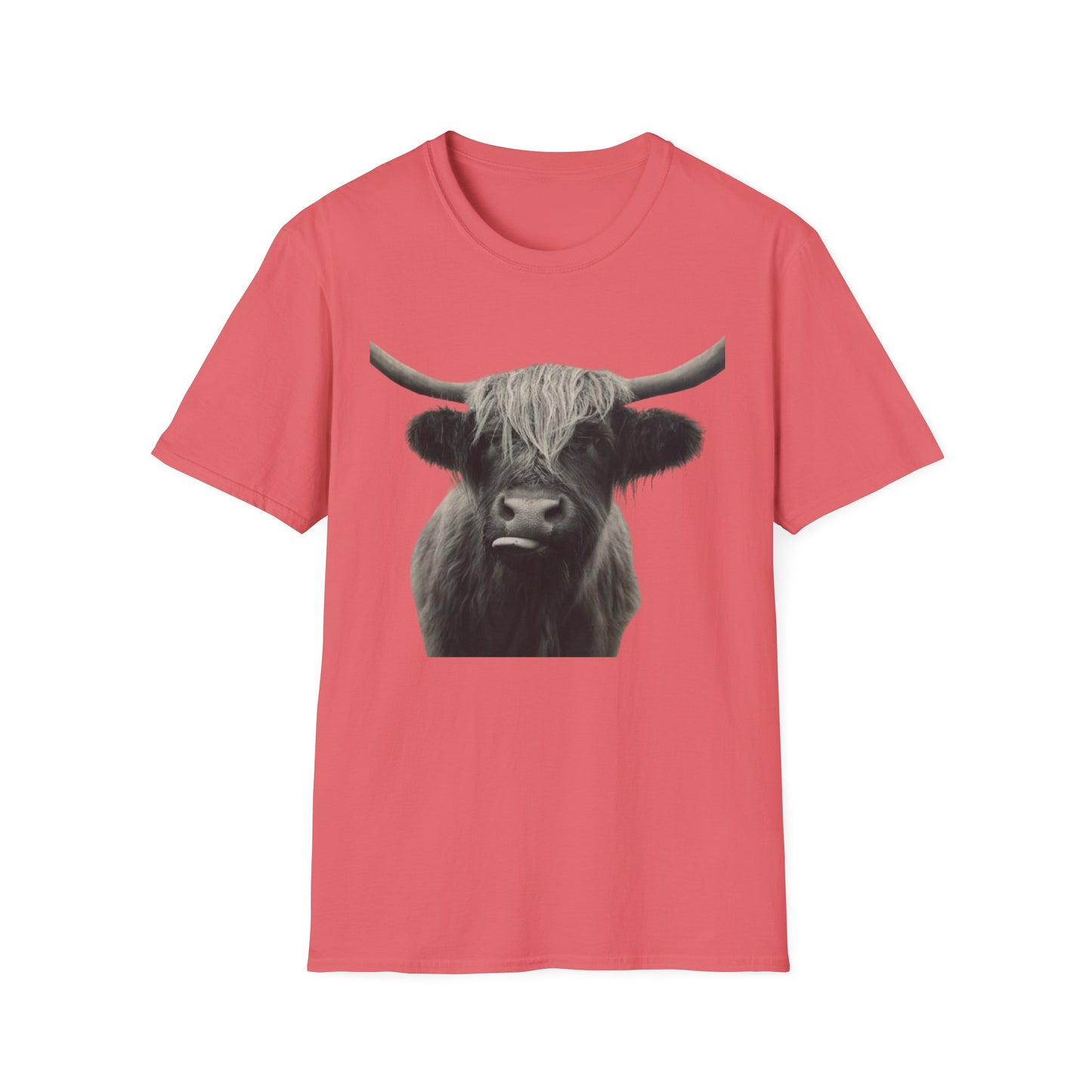 Just a Highland Cow - Unisex Softstyle T-Shirt