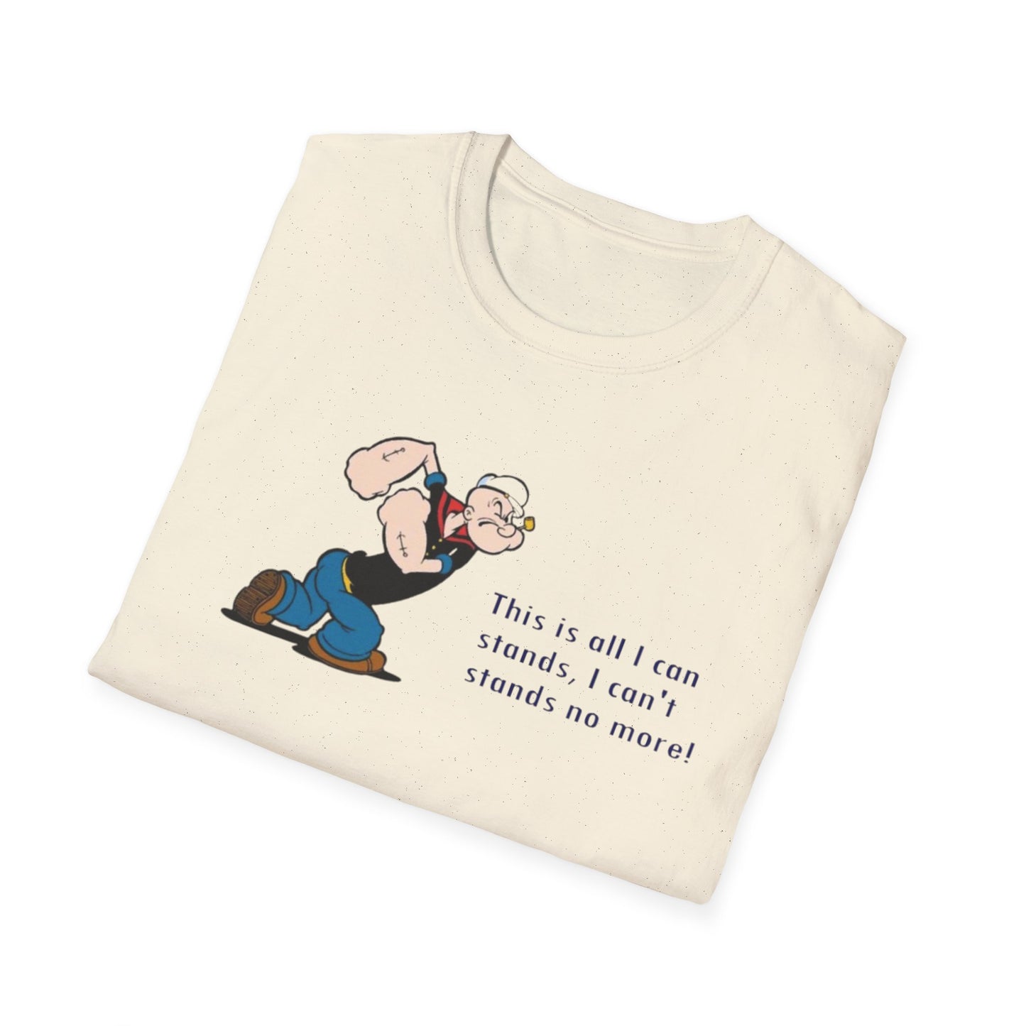 Popeye - Unisex Softstyle T-Shirt | Comfortable Everyday Wear | Perfect for Casual Outings