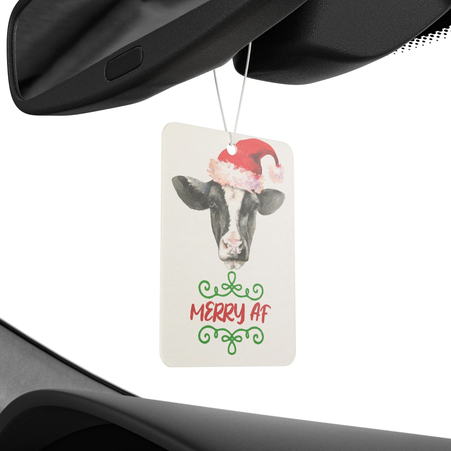 Merry AF Cow - Car Air Freshener