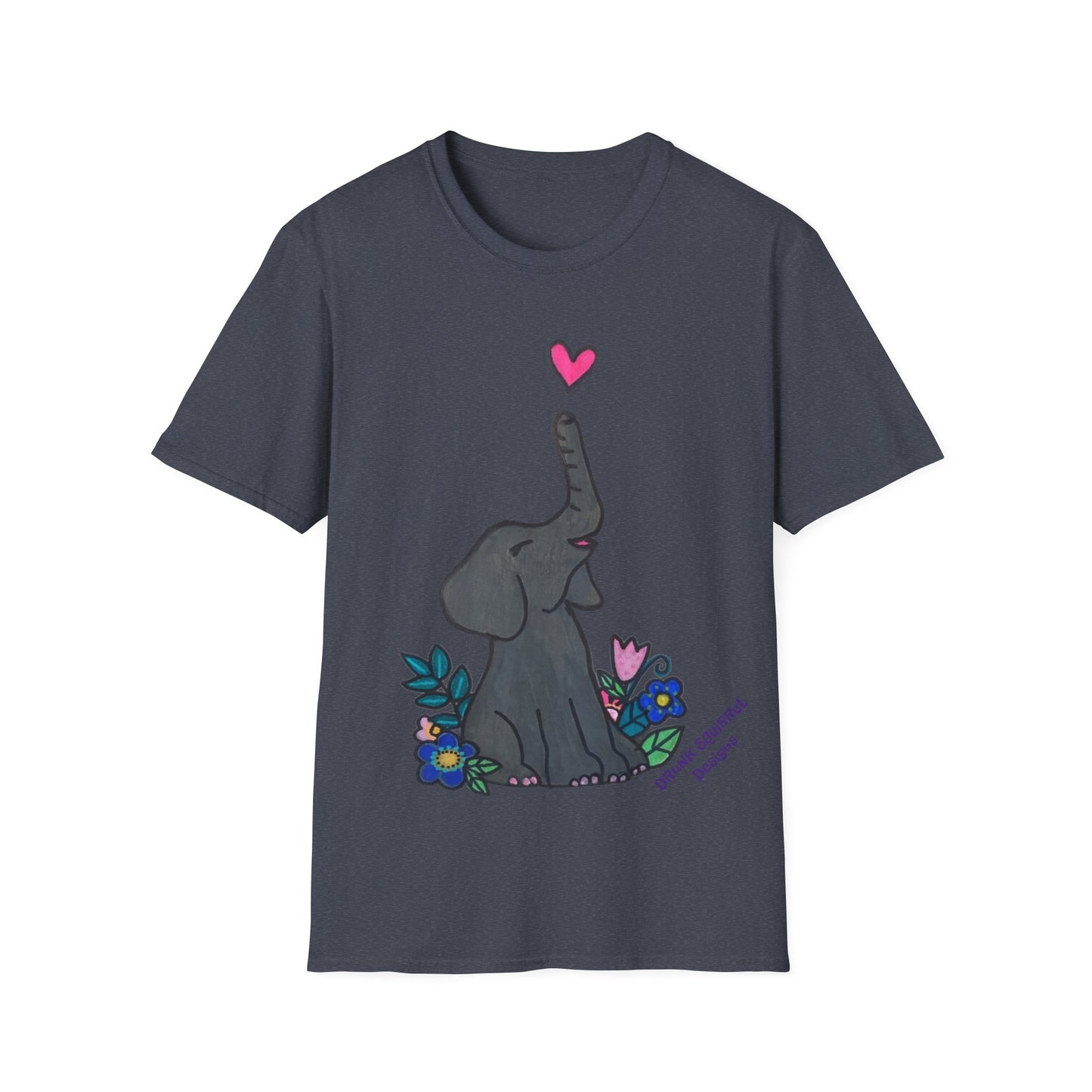 DSD Elephant - Unisex Softstyle T-Shirt