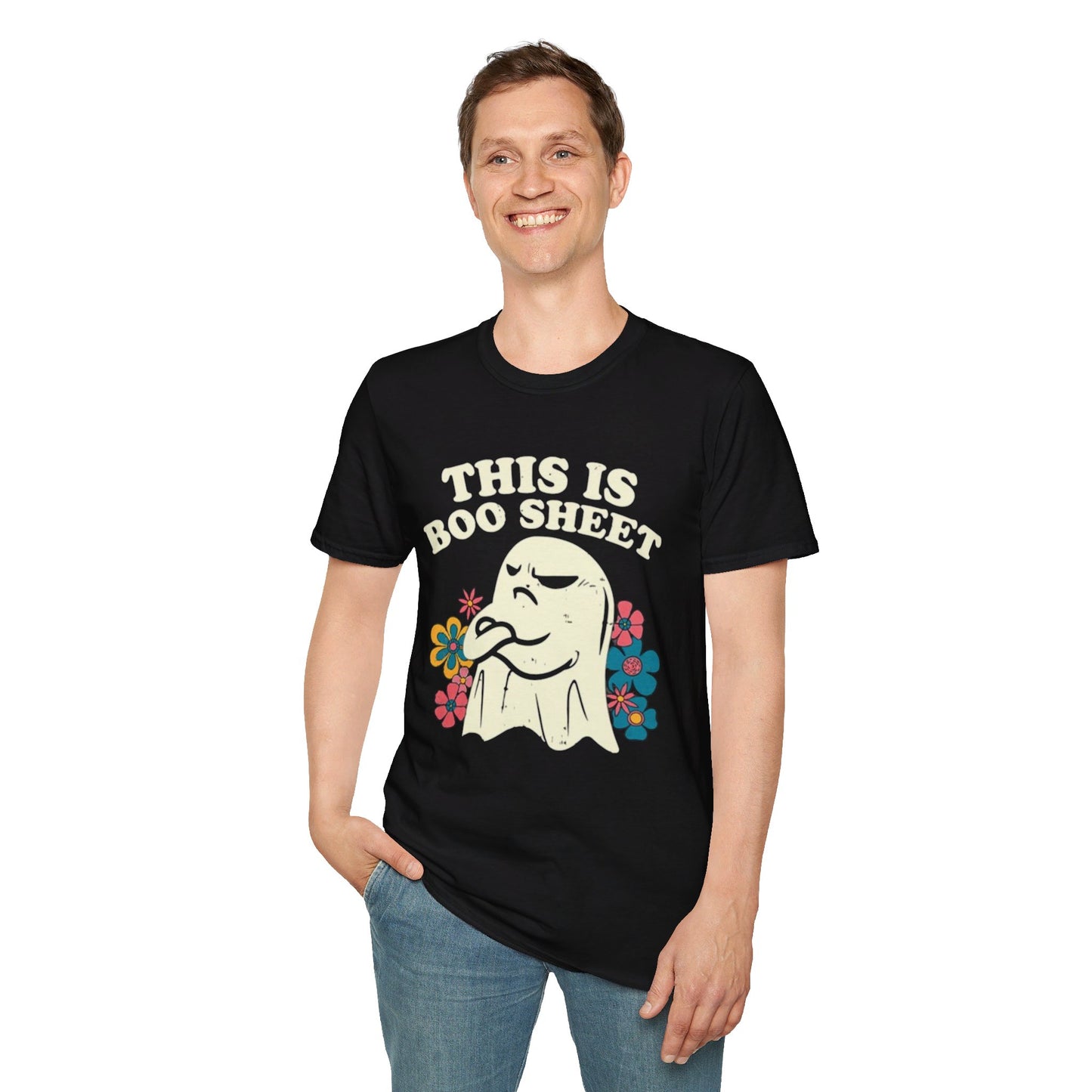 This is Boo Sheet - Unisex Softstyle T-Shirt