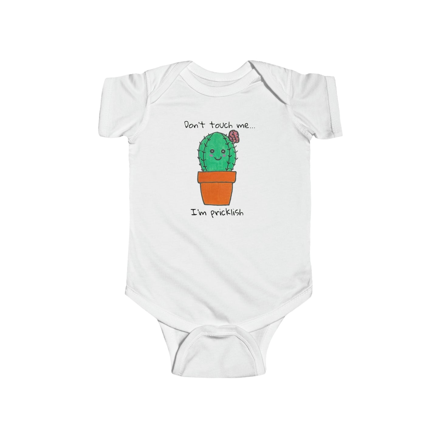 Don't touch me i'm pricklish - Infant Fine Jersey Bodysuit