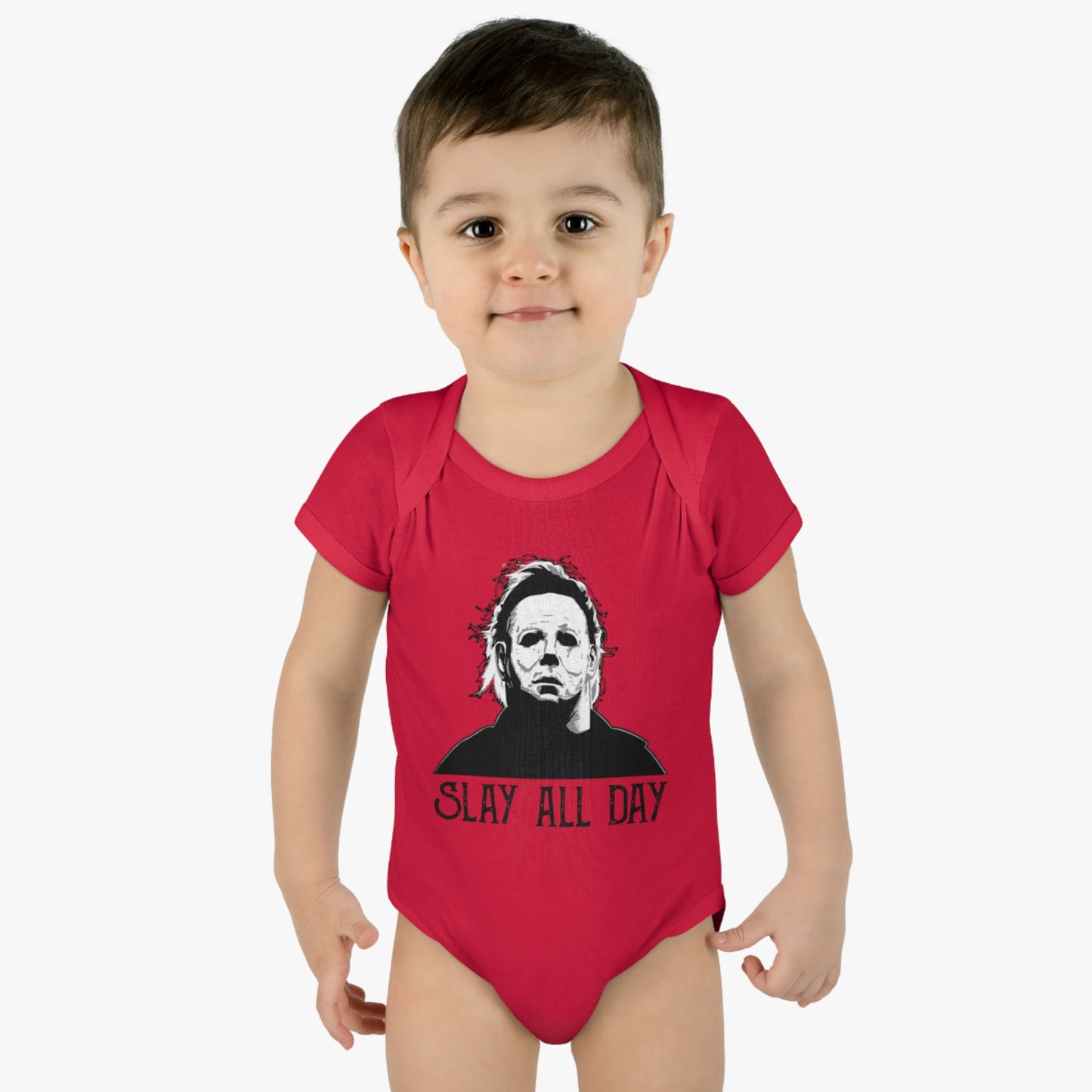 Slay All Day MM - Infant Baby Rib Bodysuit