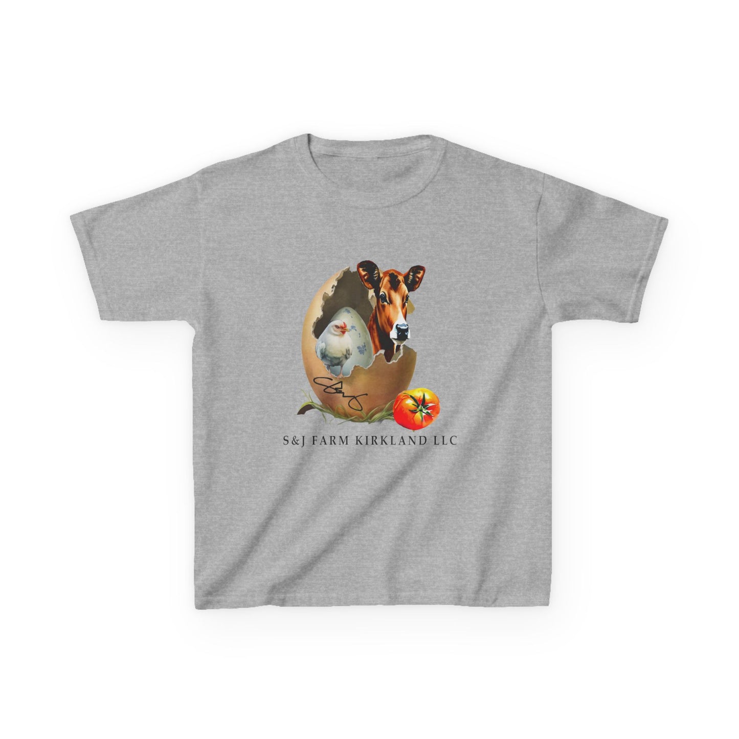 S&J Farm Kirkland LLC - Kids Heavy Cotton™ Tee