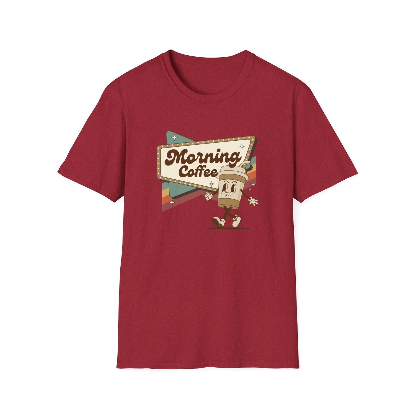 Morning Coffee - Unisex Softstyle T-Shirt