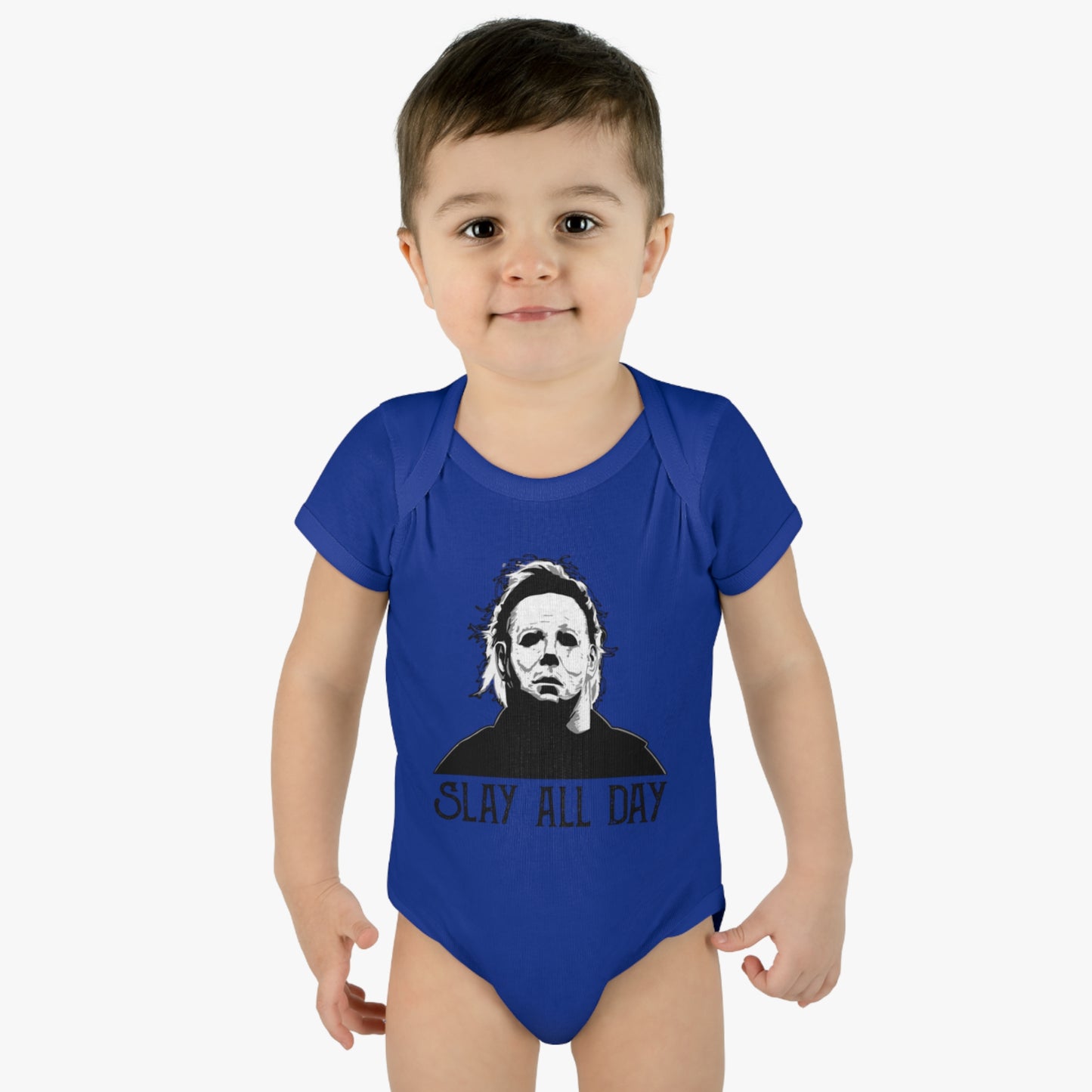 Slay All Day MM - Infant Baby Rib Bodysuit