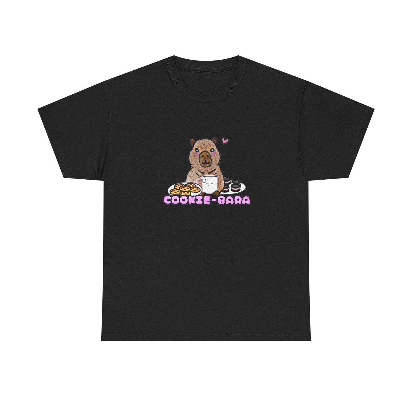 Cookie-bara unisex Heavy Cotton Tee - Sweet Treats T-Shirt