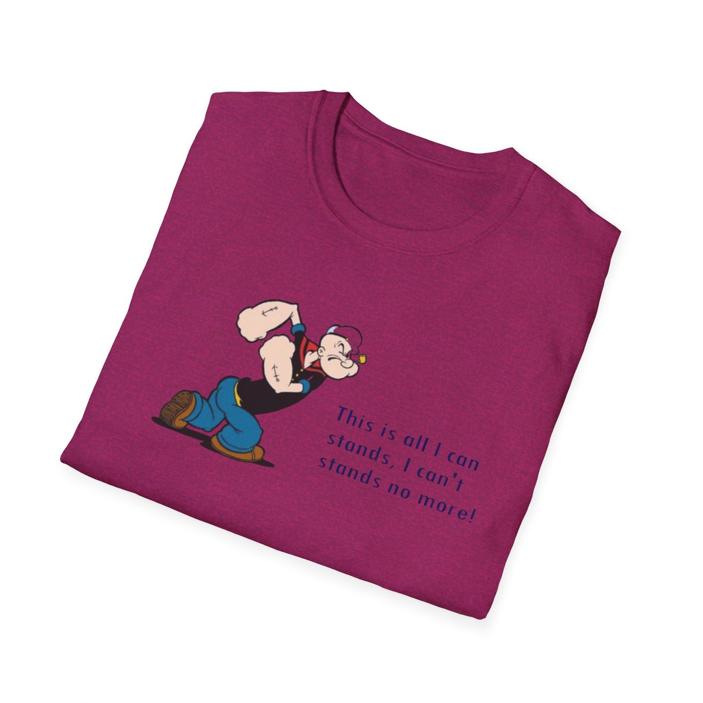 Popeye - Unisex Softstyle T-Shirt | Comfortable Everyday Wear | Perfect for Casual Outings