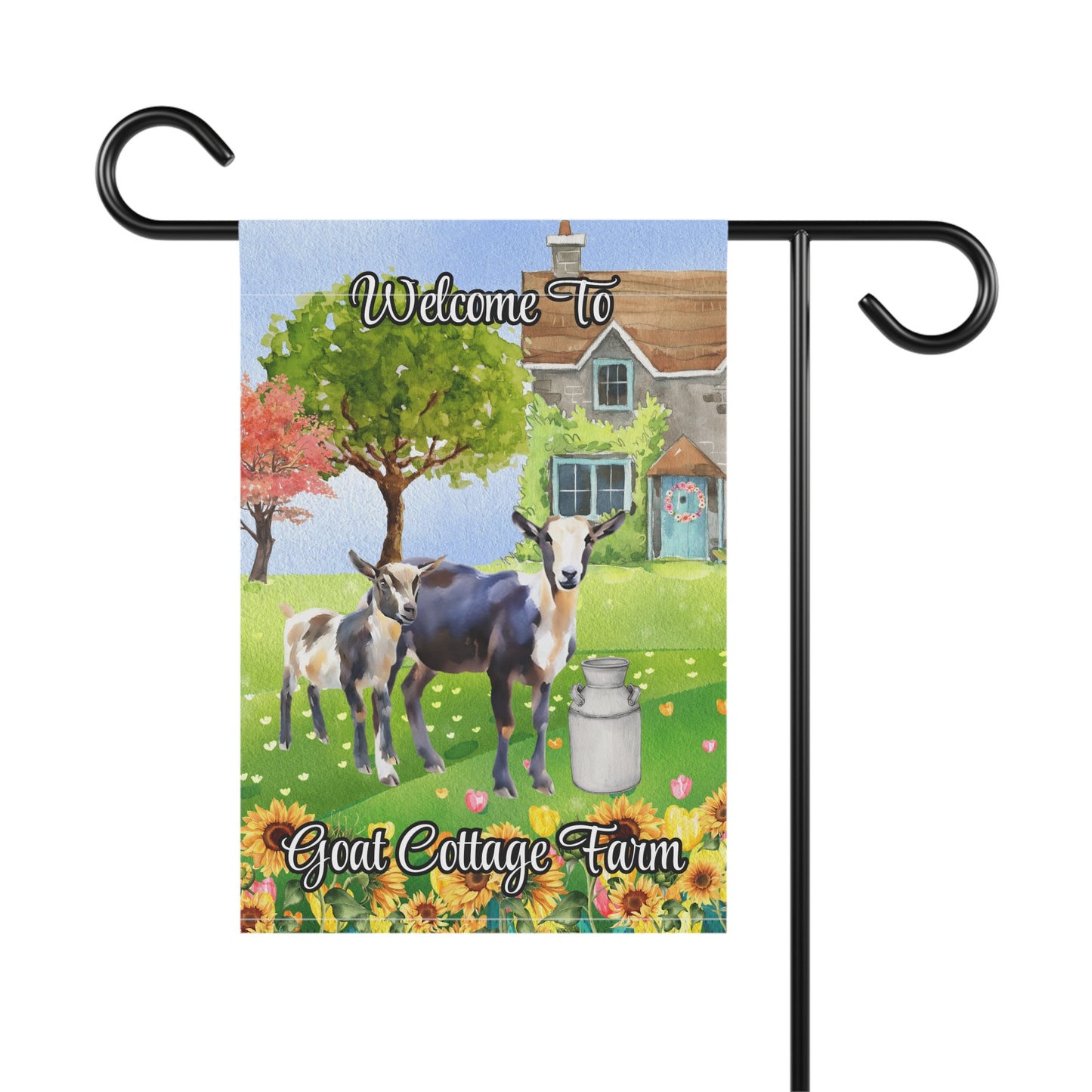 Goat Cottage Farm - Custom Garden & House Banner