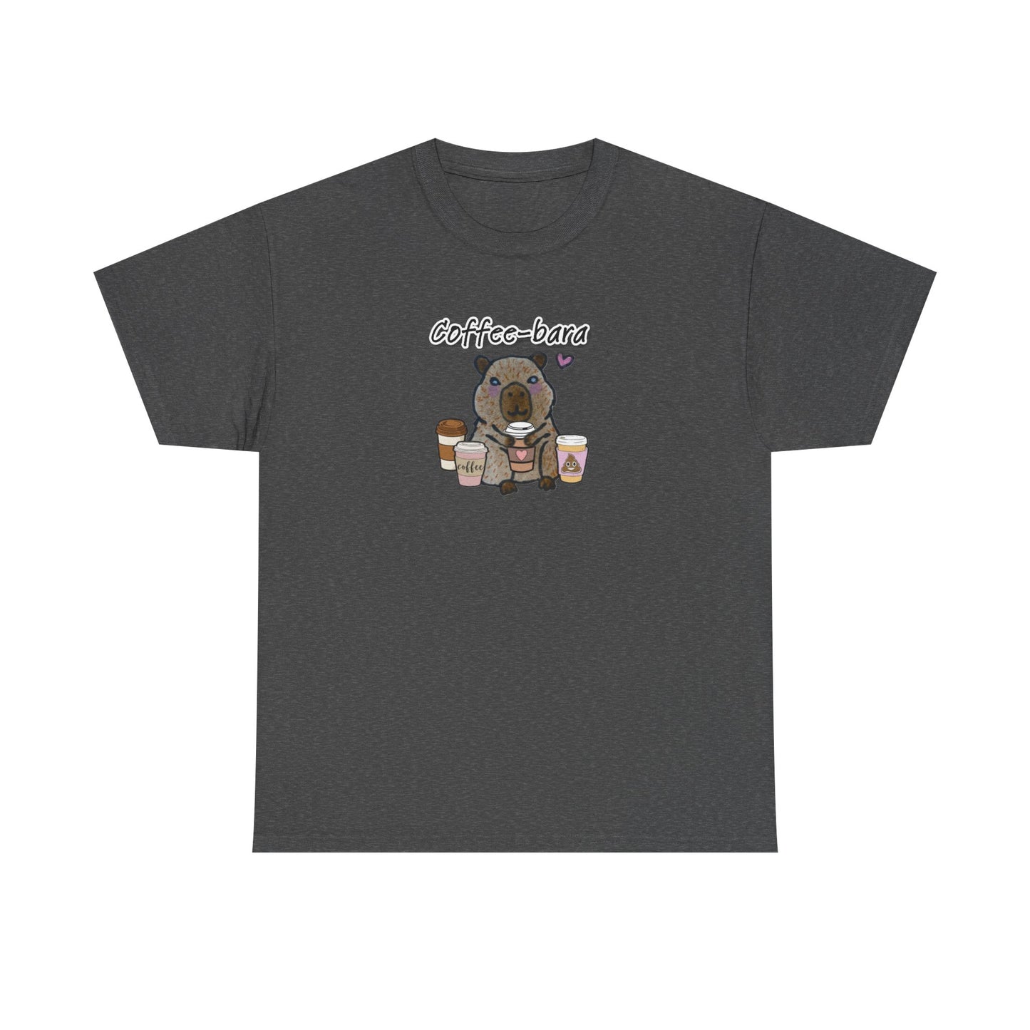 Coffee-bara Unisex Heavy Cotton Tee - Perfect for Coffee Lovers