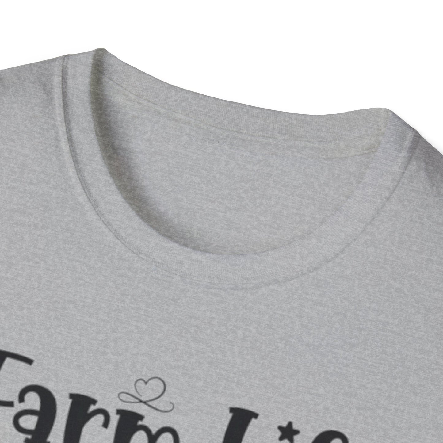 Farm Life is the Best Life GCF - Unisex Softstyle T-Shirt