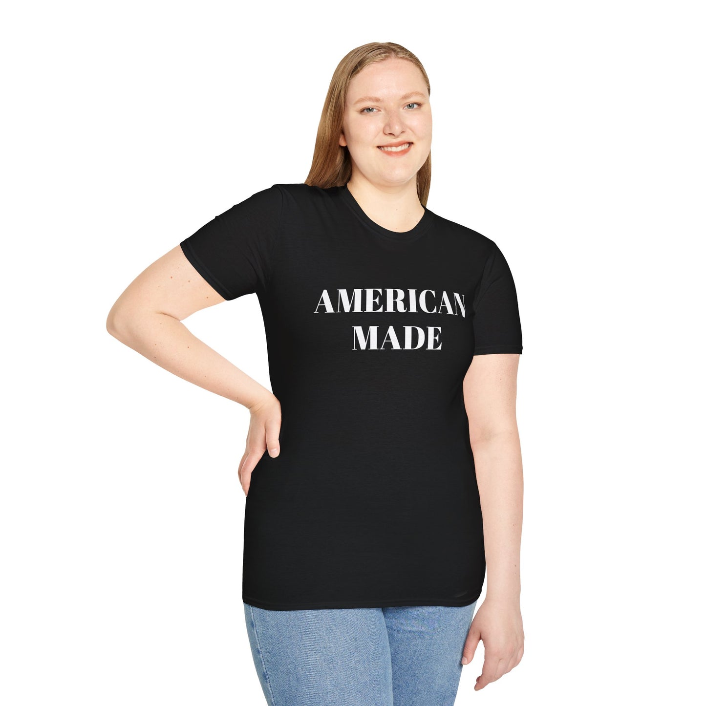 American Made - Unisex Softstyle T-Shirt | Comfortable Everyday Wear | Perfect for Casual Outings