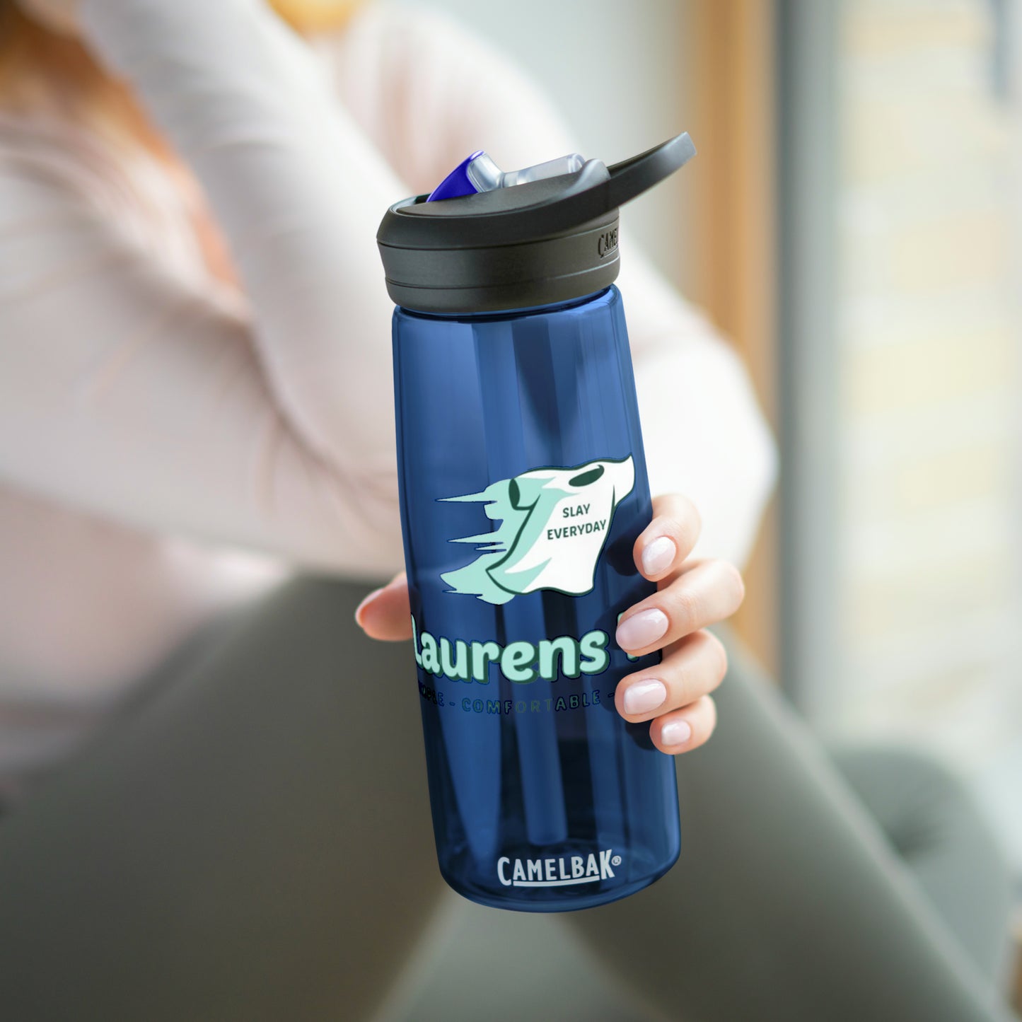 Custom Water bottle (Laurens Tees as example) - CamelBak Eddy®  Water Bottle, 20oz\25oz