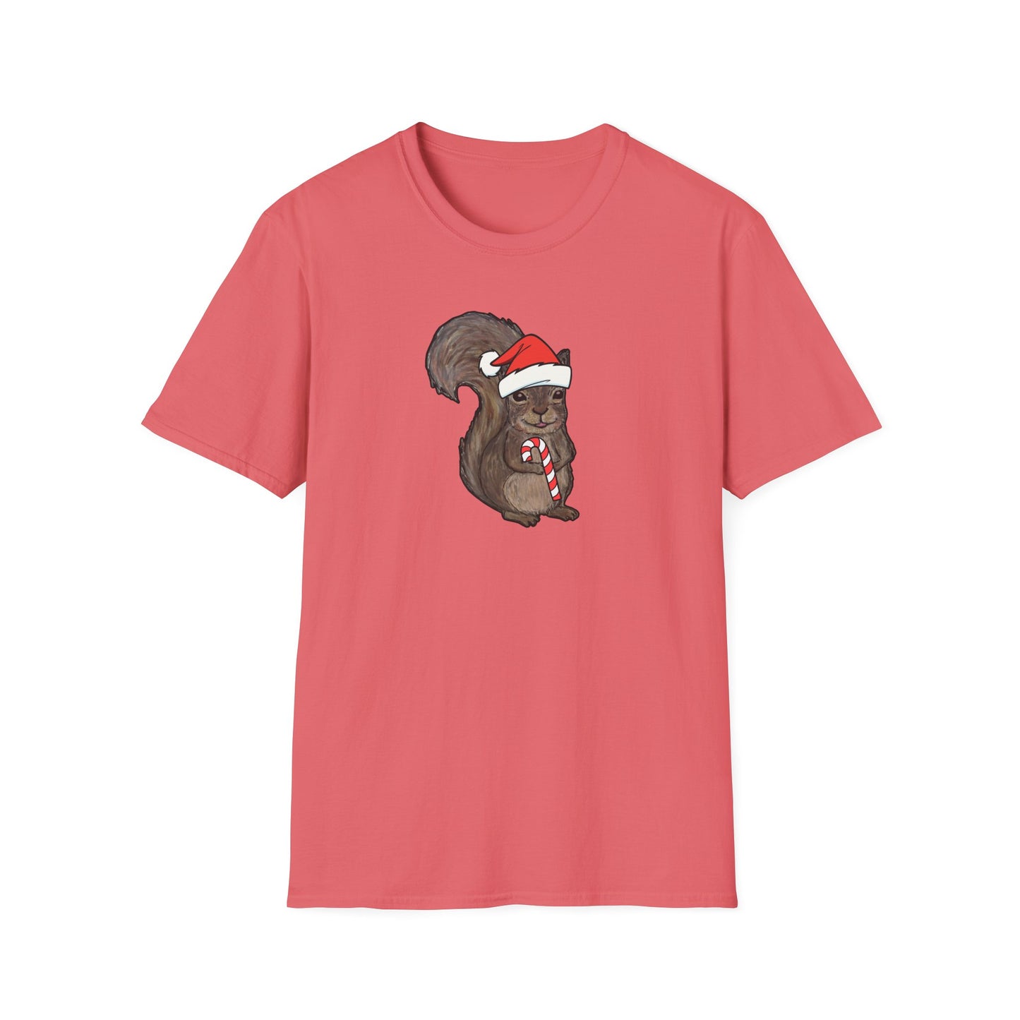 Drunk Squirrel - Unisex Softstyle T-Shirt