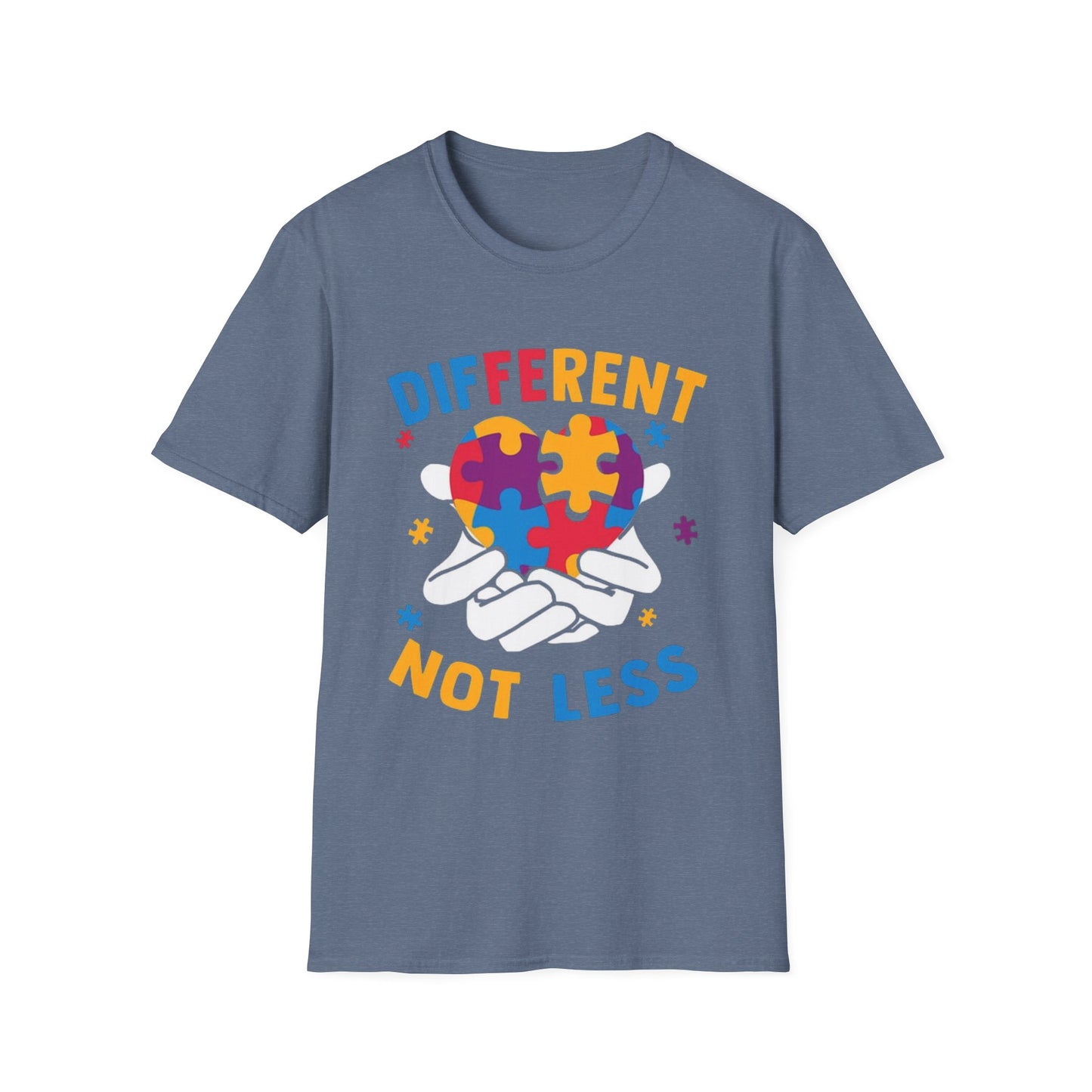 Different NOT Less - Unisex Softstyle T-Shirt