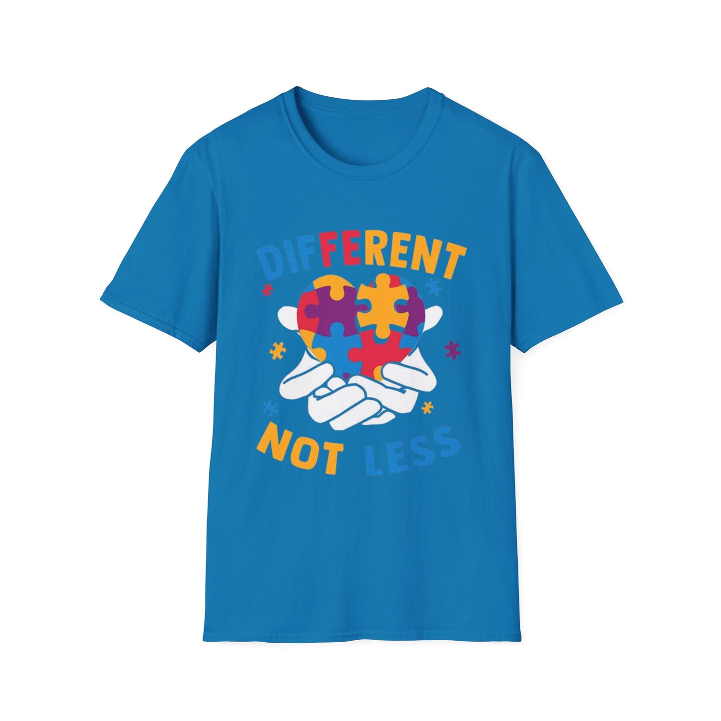 Different NOT Less - Unisex Softstyle T-Shirt