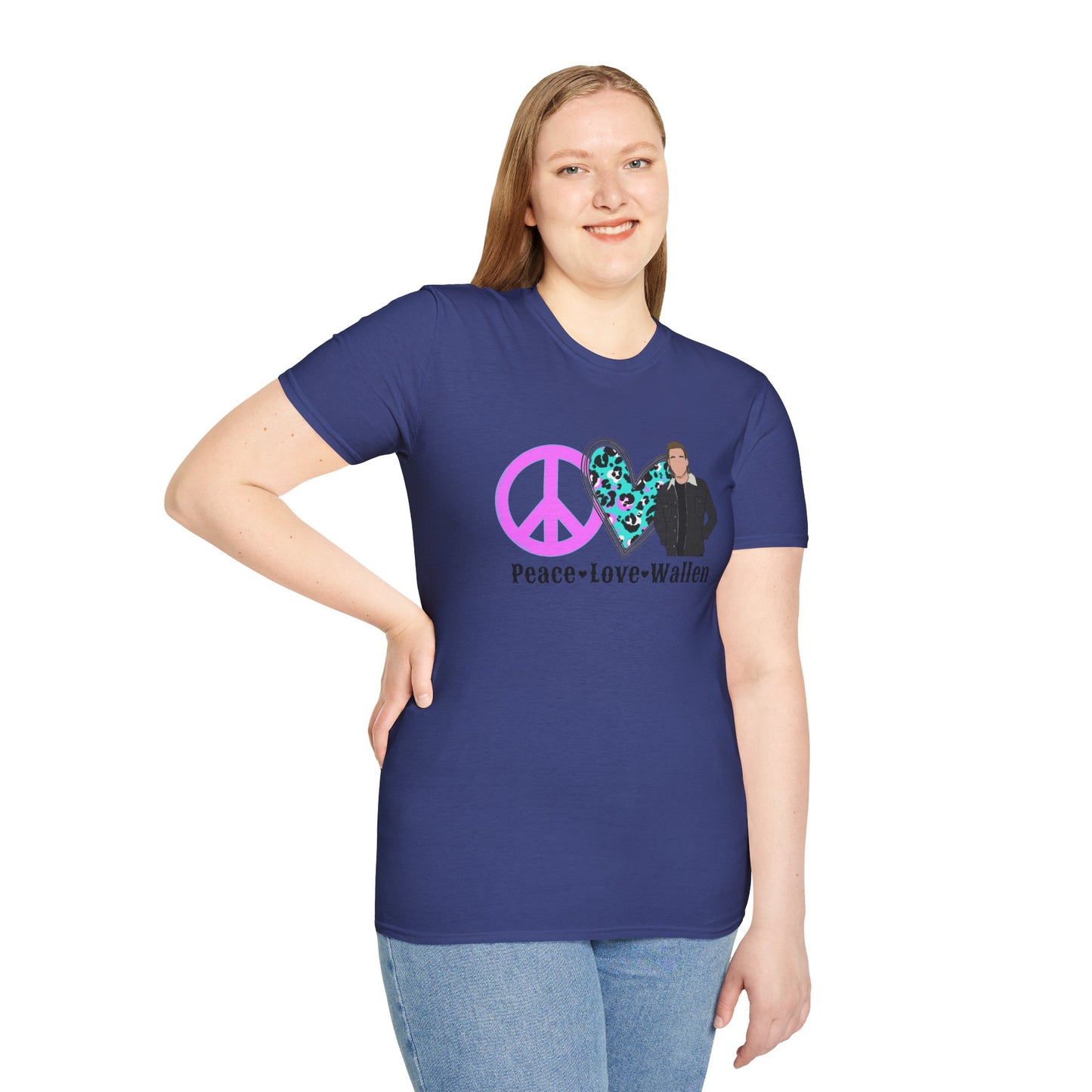 Peace Love Wallen - Unisex Softstyle T-Shirt