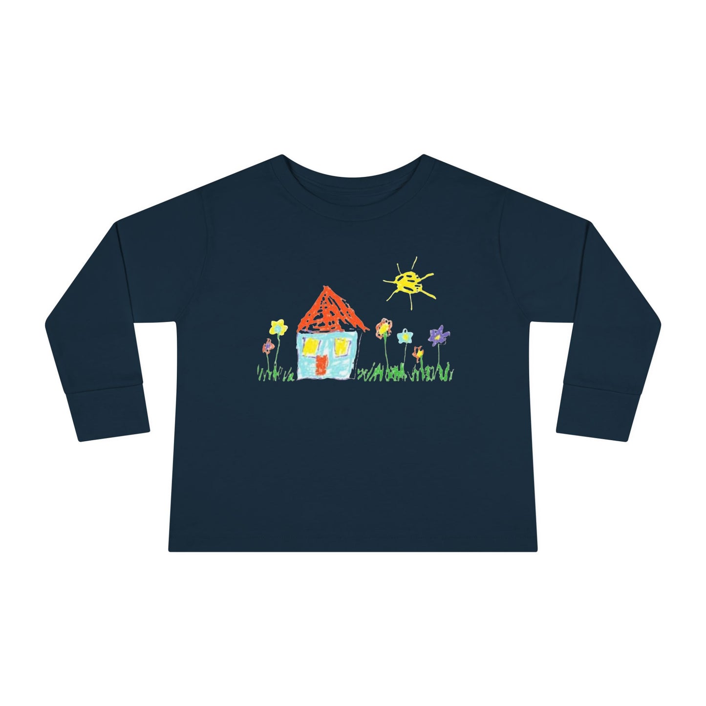 Your Child’s Art on a Shirt - Toddler Long Sleeve Tee