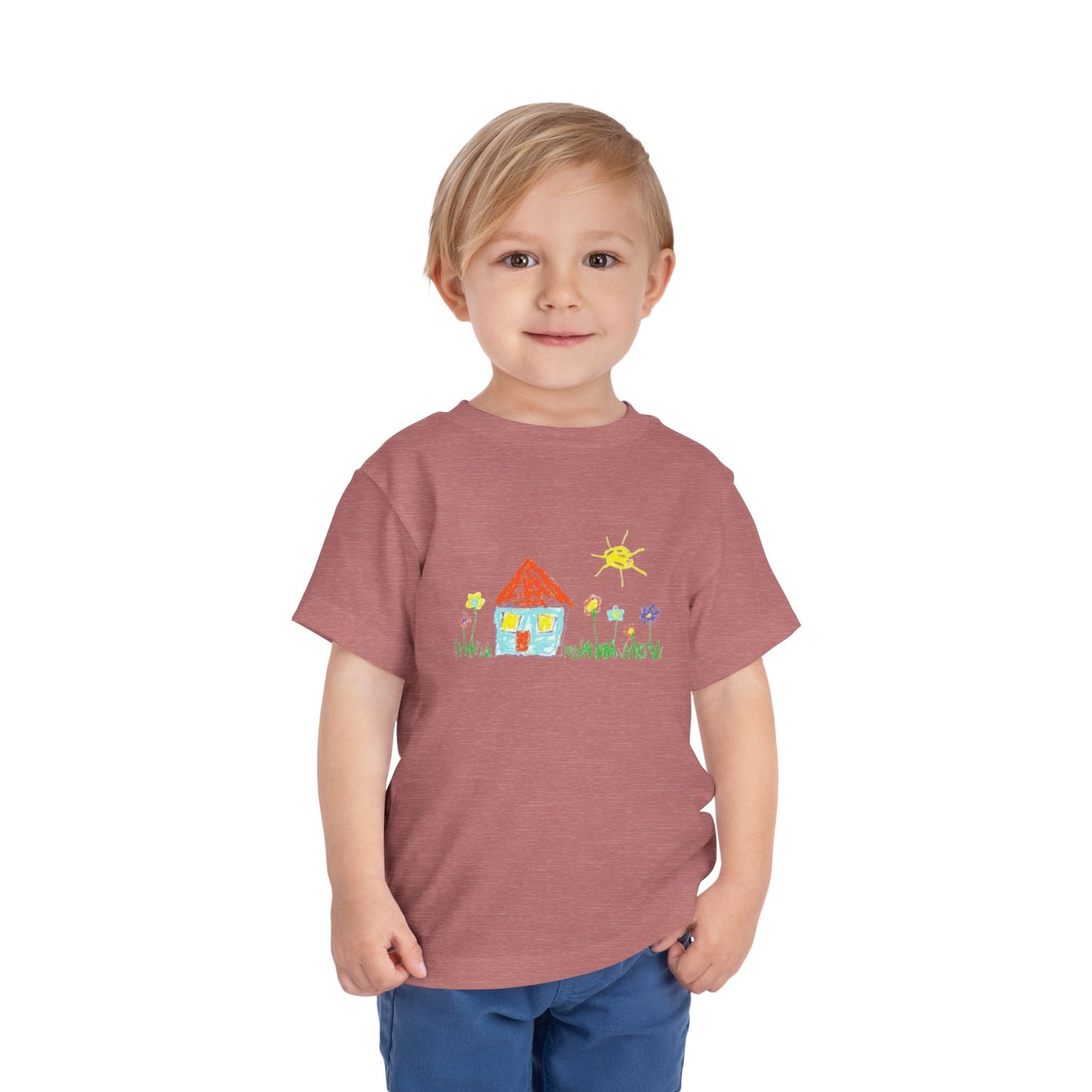 Your Childs Art on a Shirt - Toddler Short Sleeve Tee