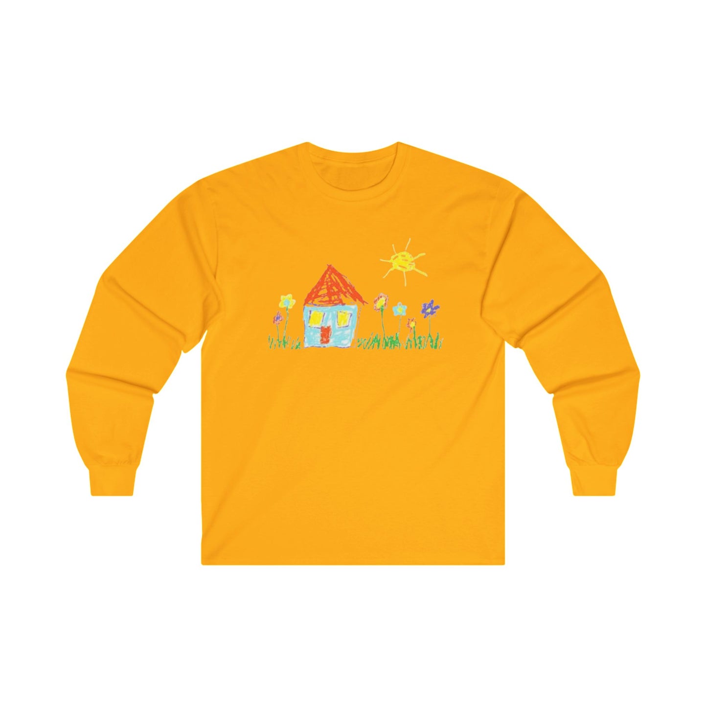 Your Child’s Art on a Shirt - Unisex Ultra Cotton Long Sleeve Tee