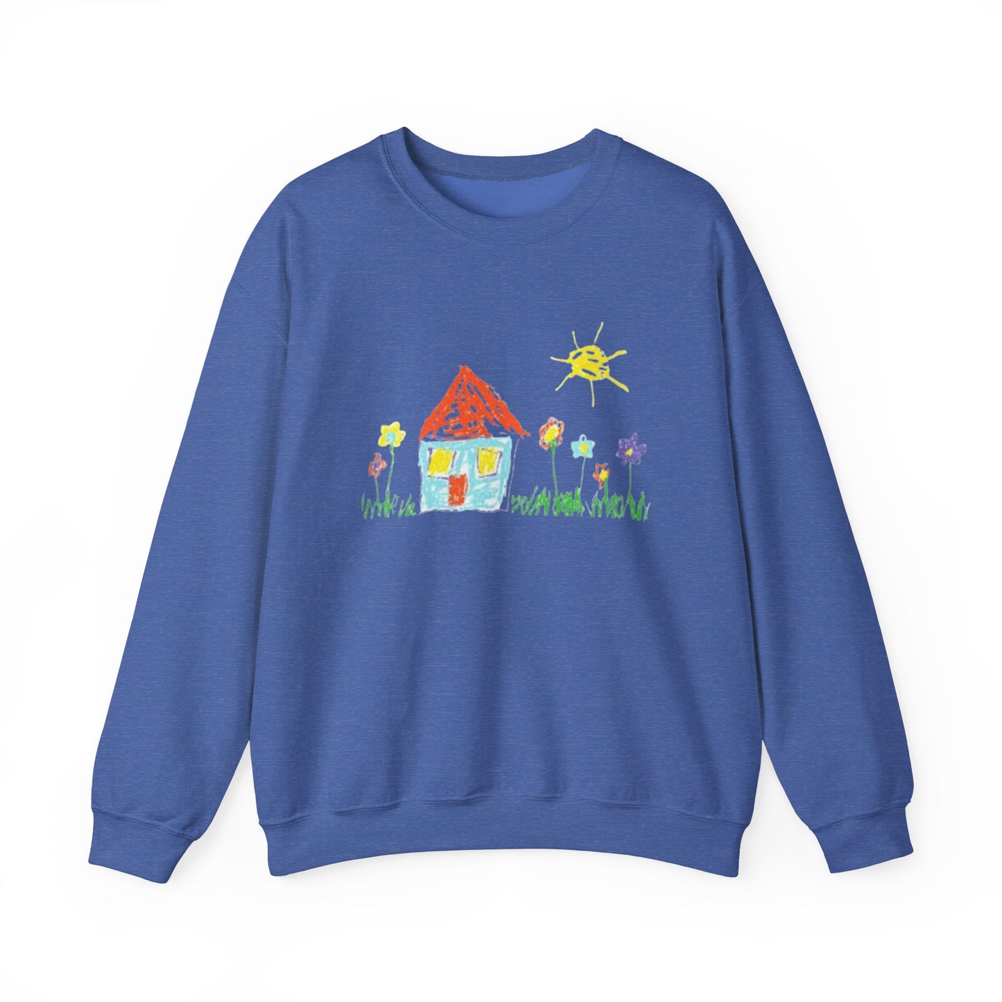 Your Child’s Art on a Shirt - Unisex Heavy Blend™ Crewneck Sweatshirt