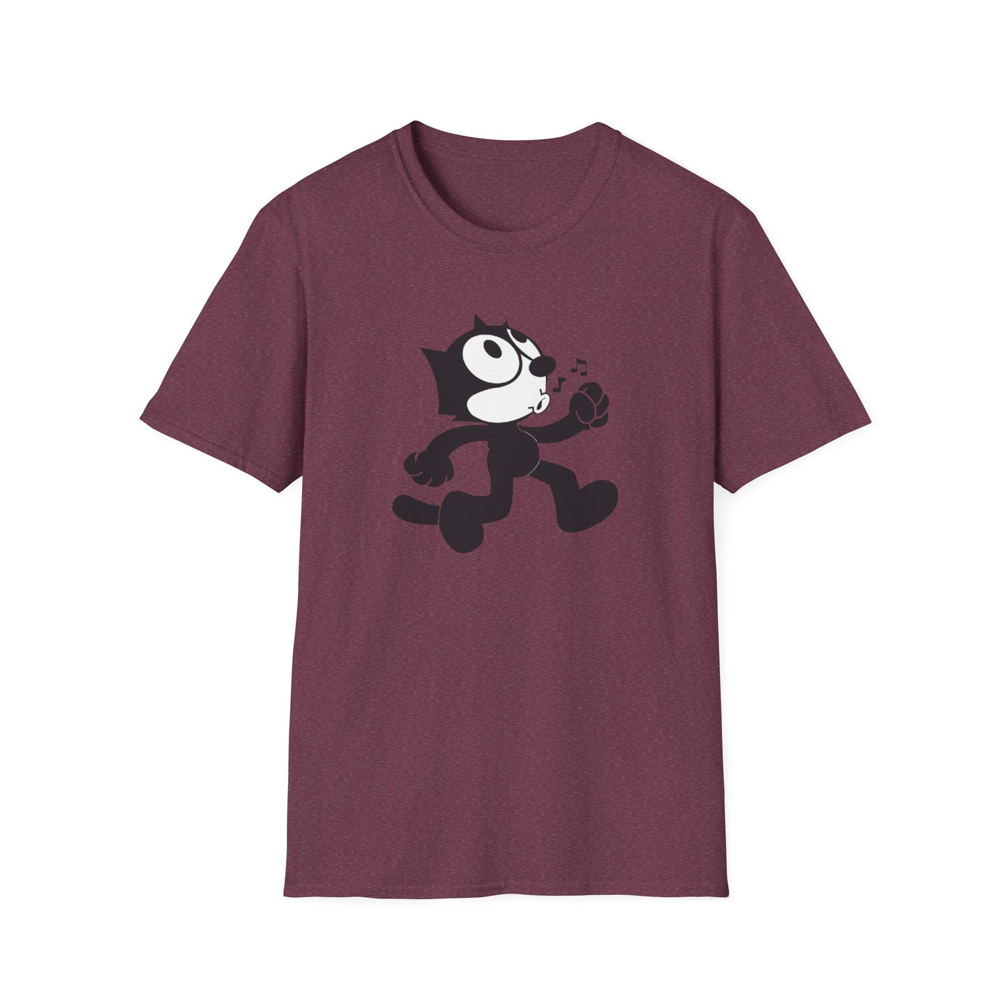 Vintage Felix the Cat Unisex Softstyle T-Shirt - Retro Music Vibe