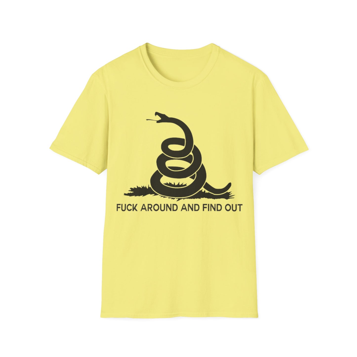 FAFO Dont Thread on Me - Unisex Softstyle T-Shirt