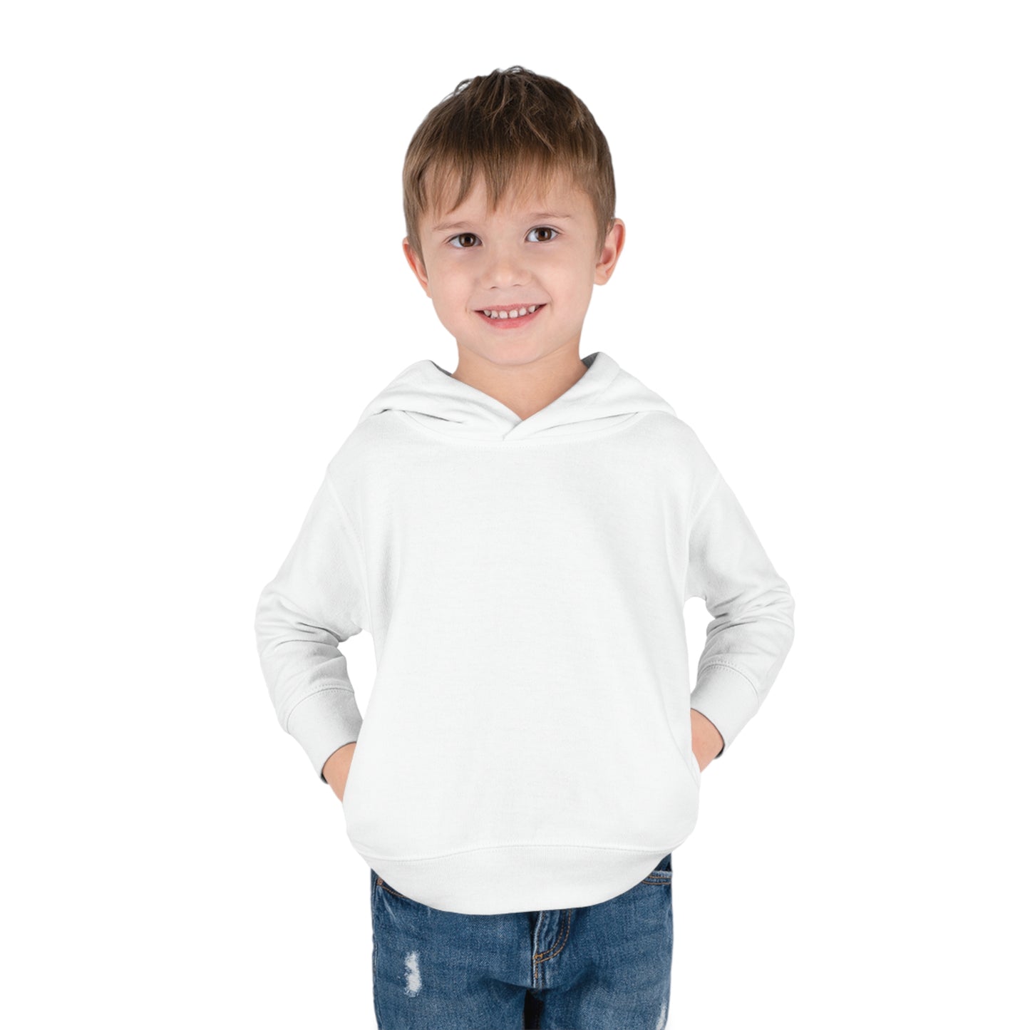 Your Childs Art on a Shirt - Toddler Pullover Fleece Hoodie