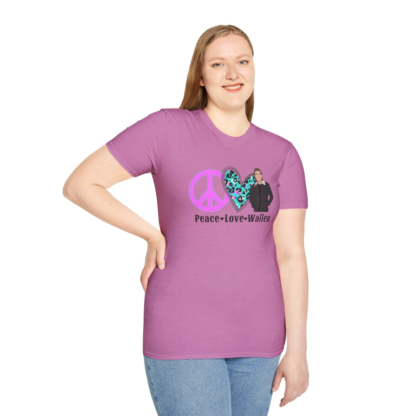 Peace Love Wallen - Unisex Softstyle T-Shirt