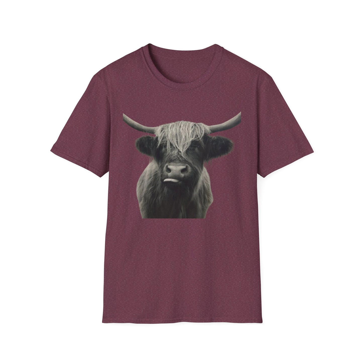 Just a Highland Cow - Unisex Softstyle T-Shirt