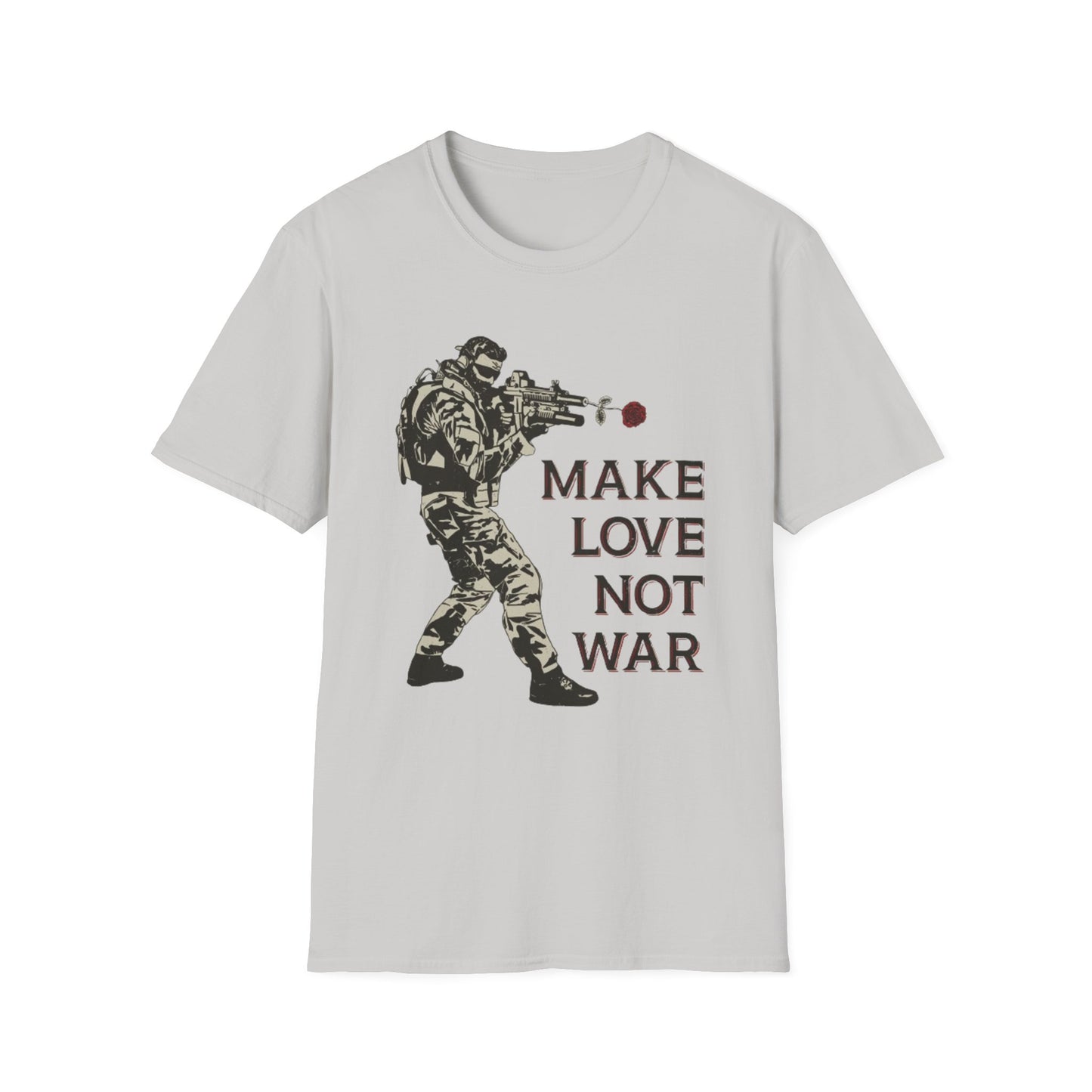 Make Love Not War - Unisex Softstyle T-Shirt