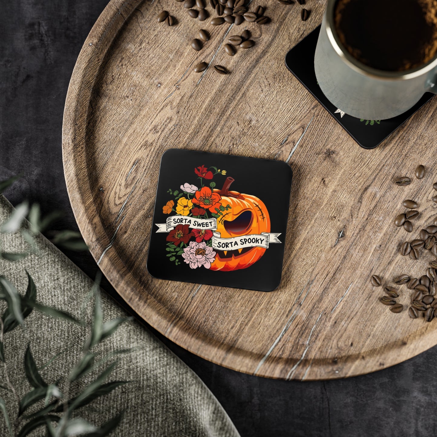 Sorta Sweet Sorta Spooky - Coasters