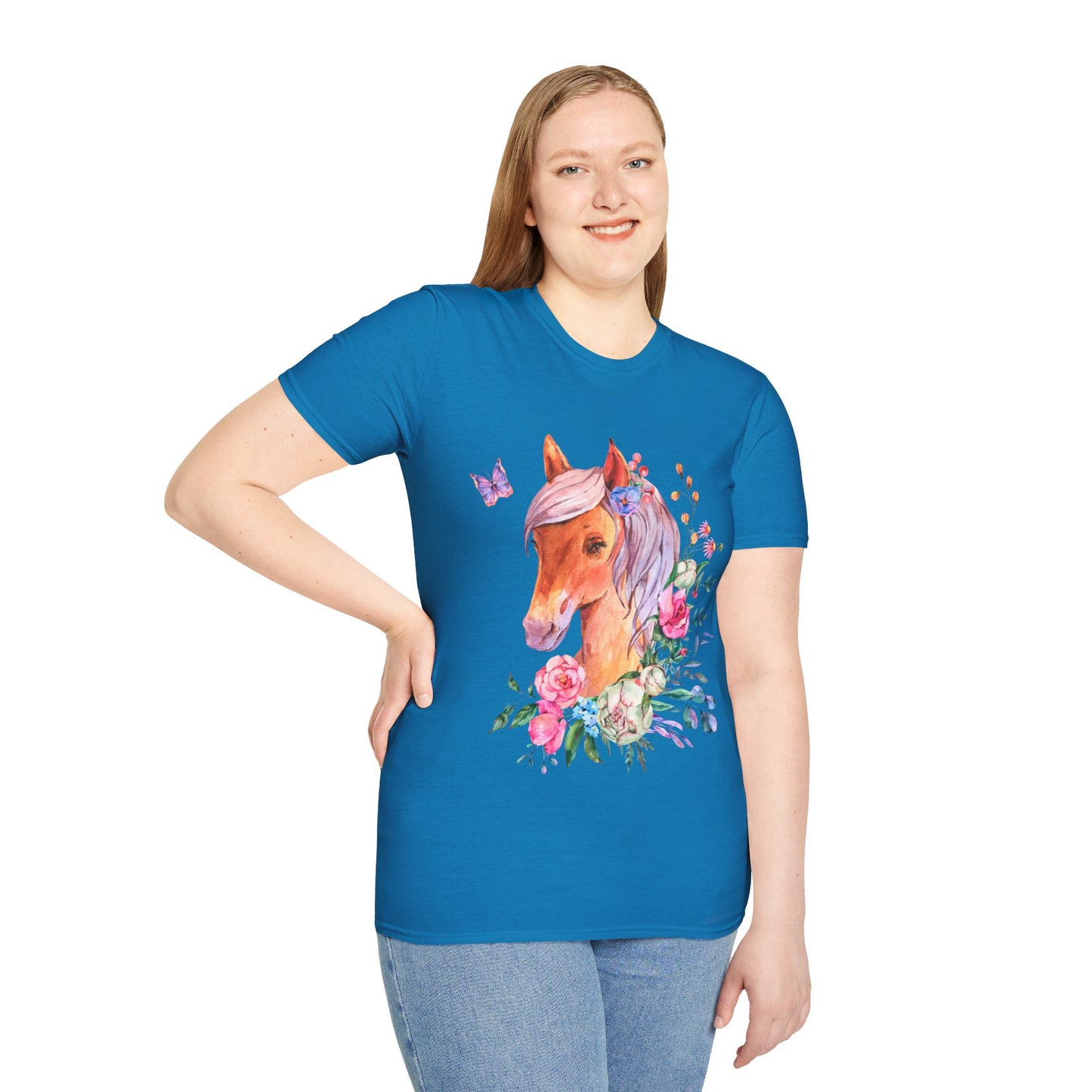 Horse - Unisex Softstyle T-Shirt