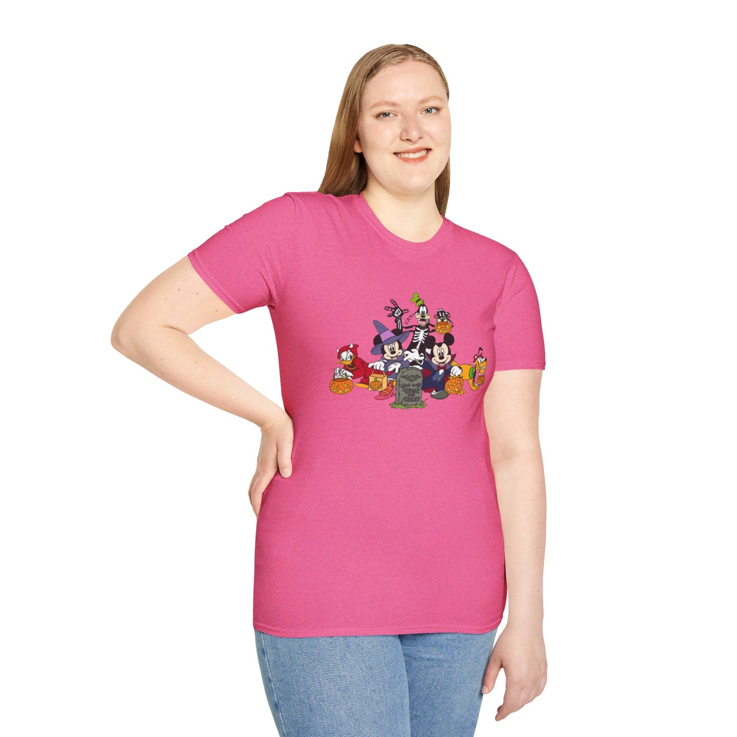 Mickey Trick or Treat - Unisex Softstyle T-Shirt