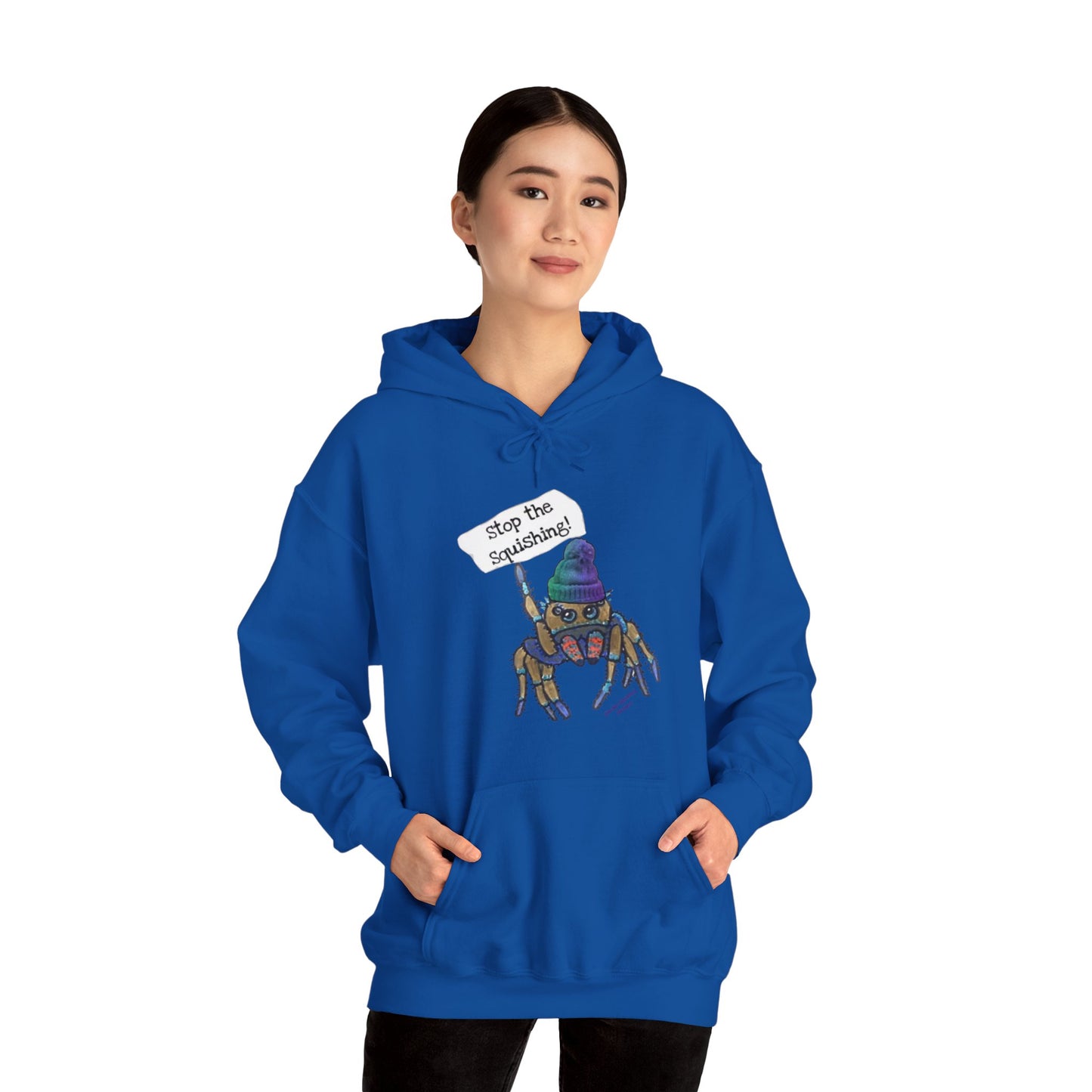 DSD Stop the Squishing - Unisex Heavy Blend™ Hooded Sweatshirt