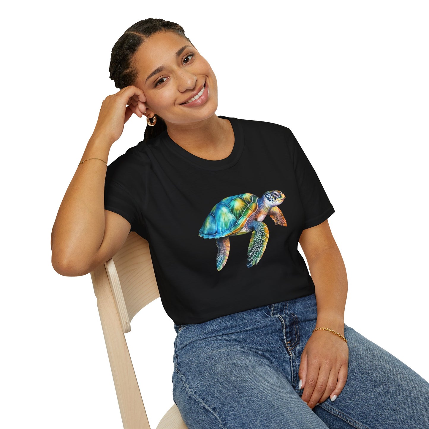 Sea Turtle - Unisex Softstyle T-Shirt