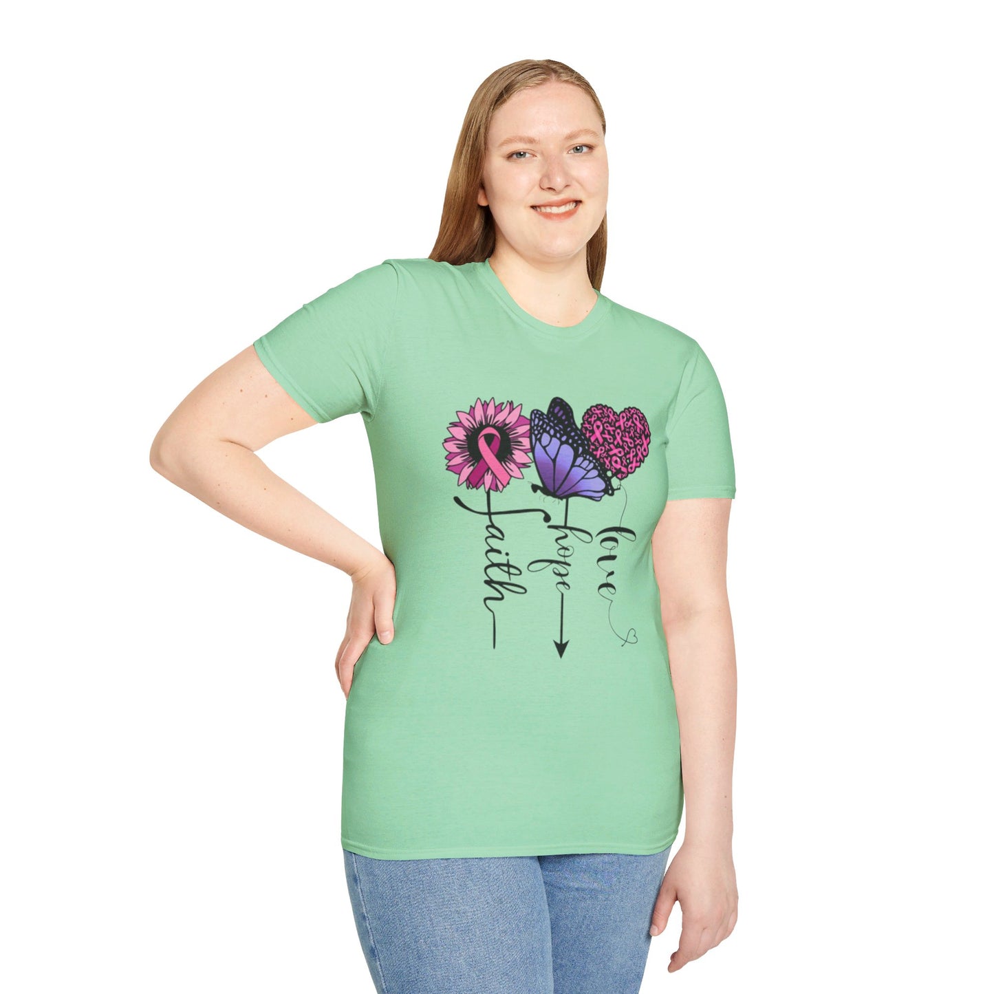 Faith Hope Love - Unisex Softstyle T-Shirt